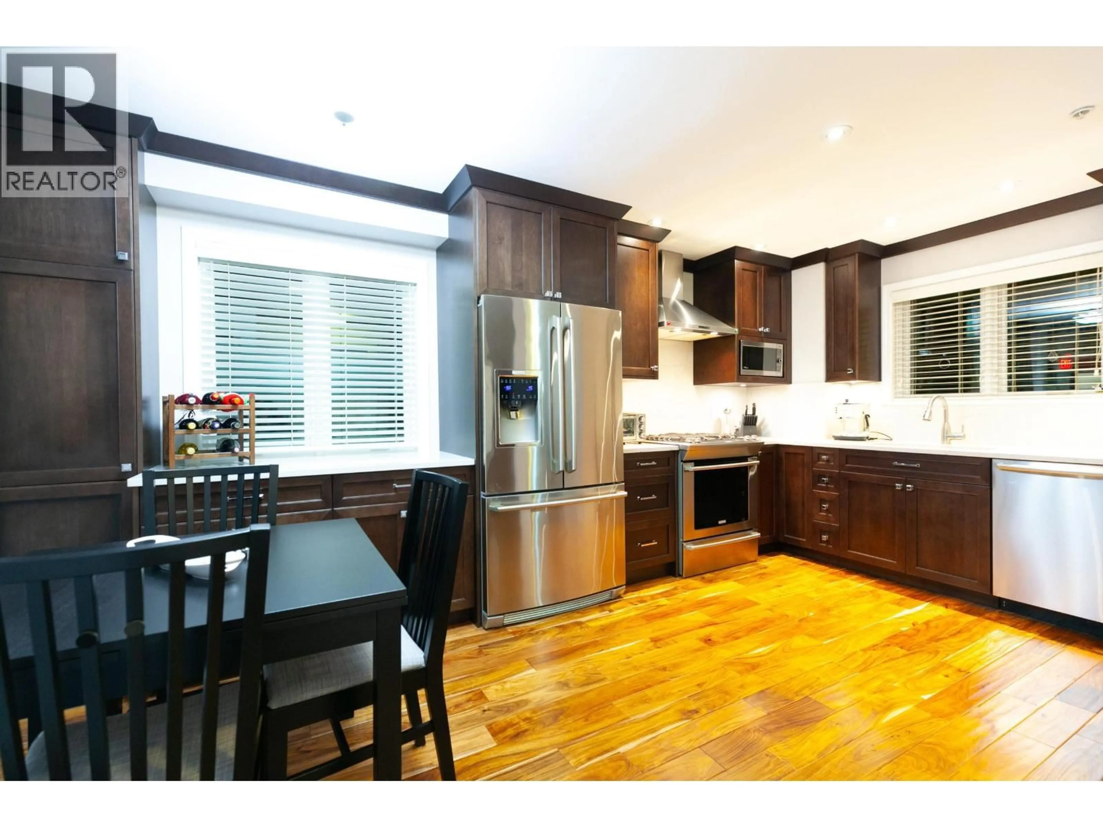 Open concept kitchen, wood/laminate floor for 1 - 1137 BARCLAY STREET, Vancouver British Columbia V6E1G8