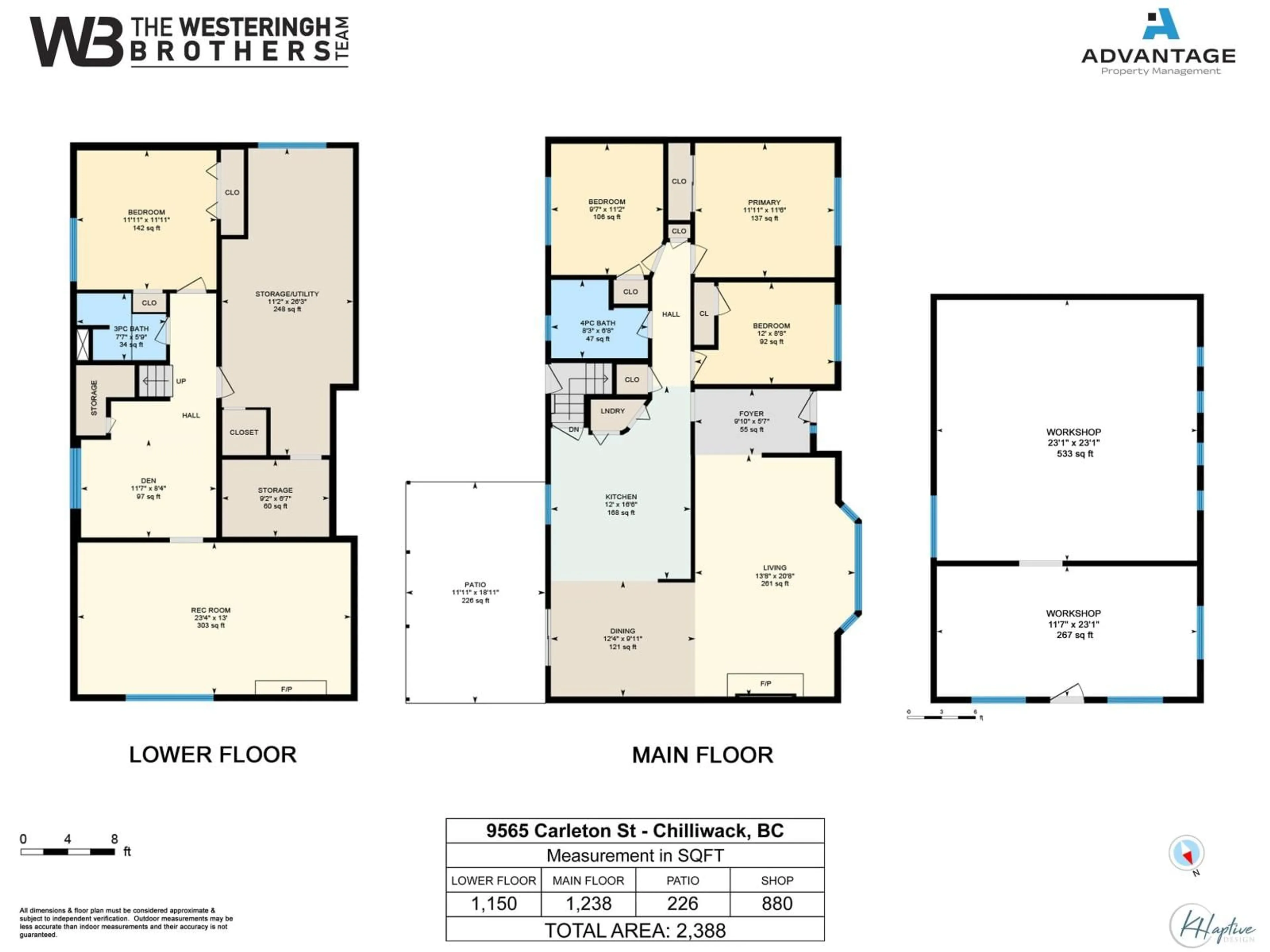 Floor plan for 9565 CARLETON STREET, Chilliwack British Columbia V2P6E2