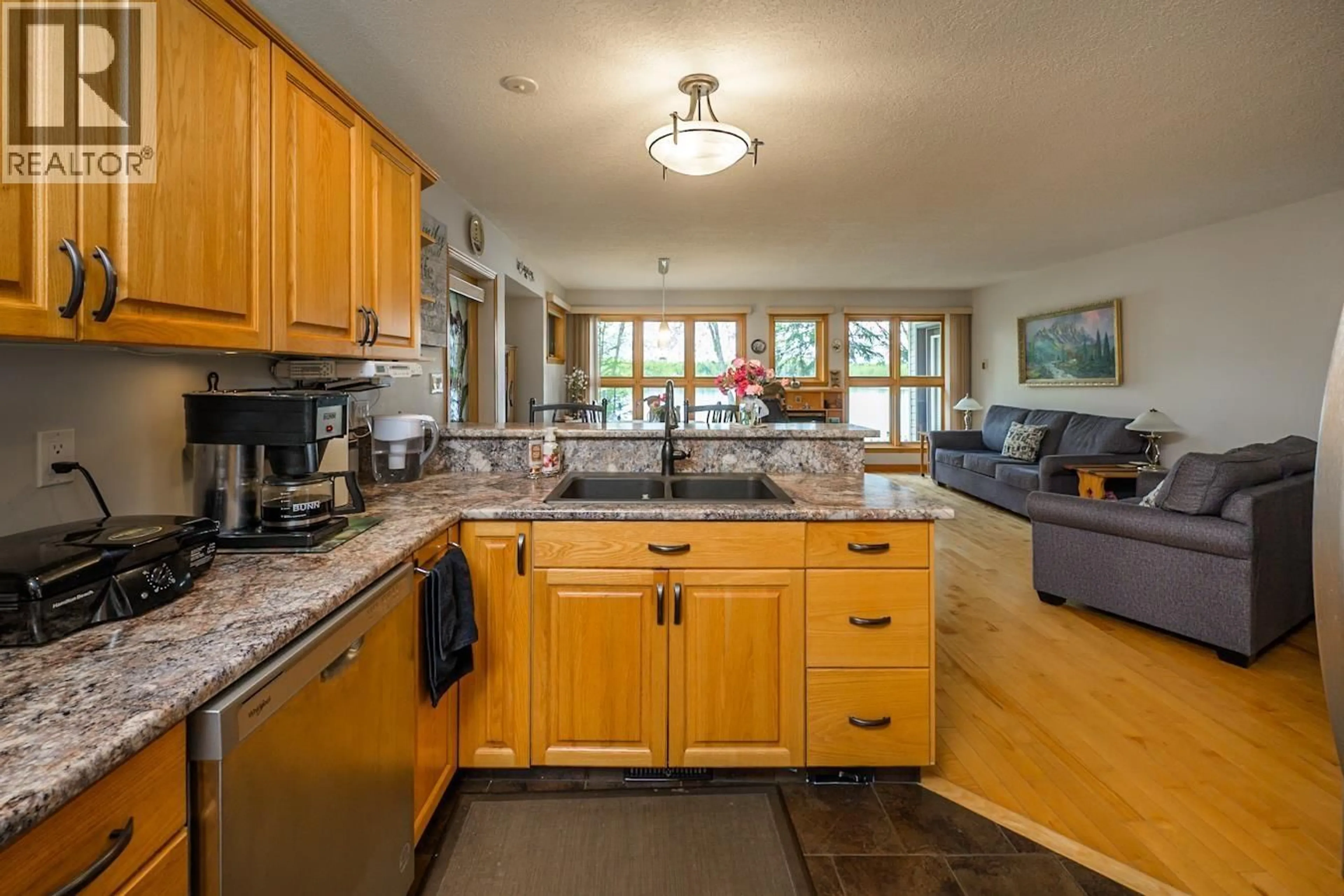 Open concept kitchen, unknown for 18045 WOODS ROAD, Prince George British Columbia V2K5K7