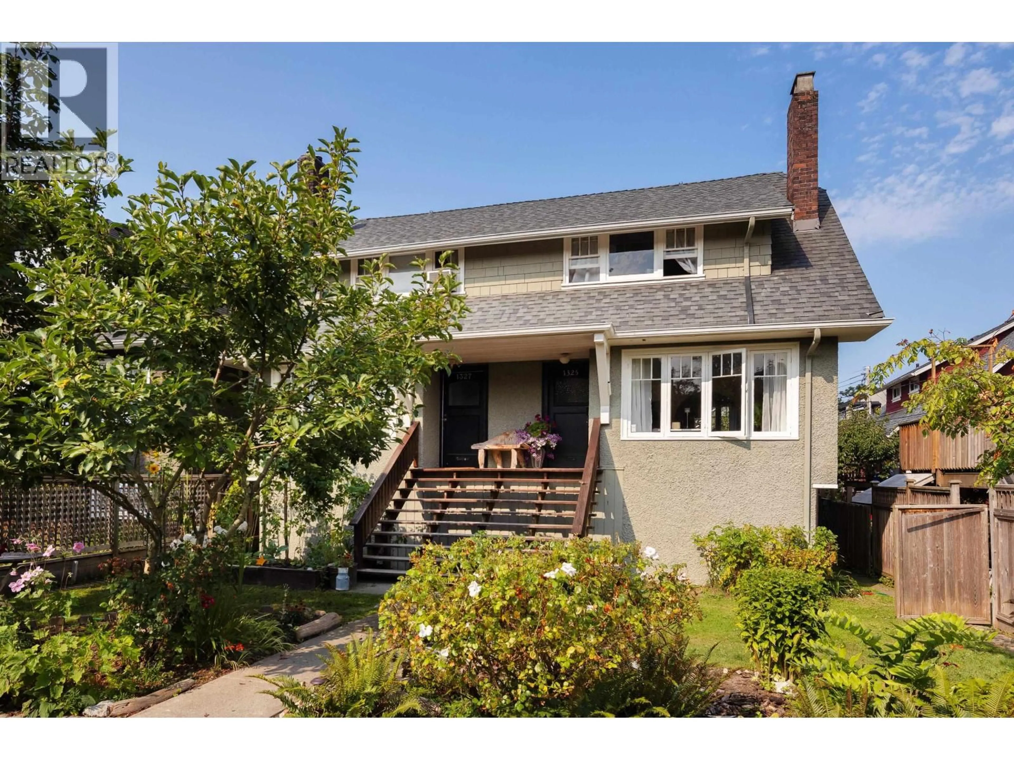 Home with brick exterior material, street for 1325/27 LABURNUM STREET, Vancouver British Columbia V6J3W4