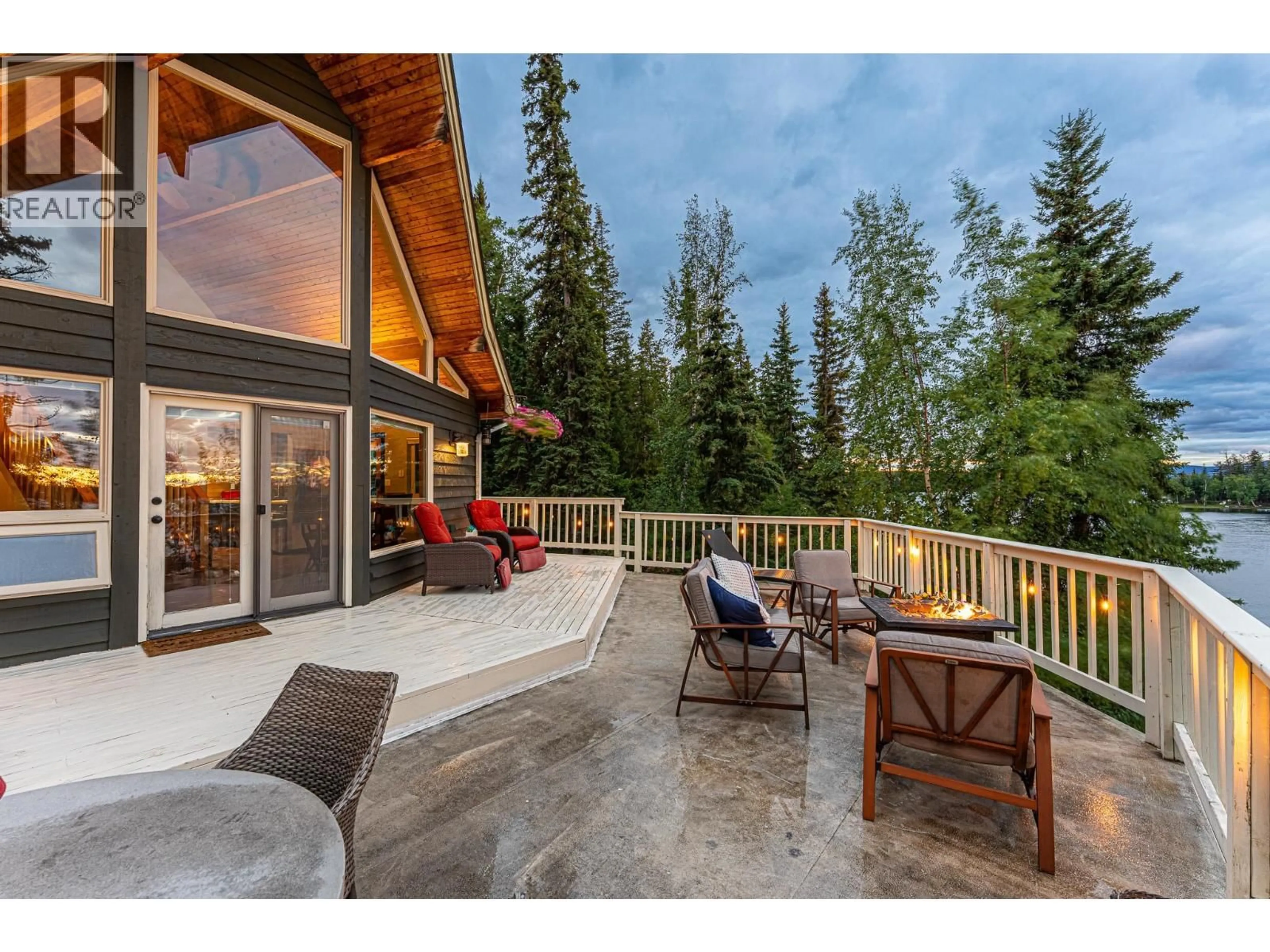 Patio, mountain view for 56040 SOMERSET DRIVE, Cluculz Lake British Columbia V0J3A3