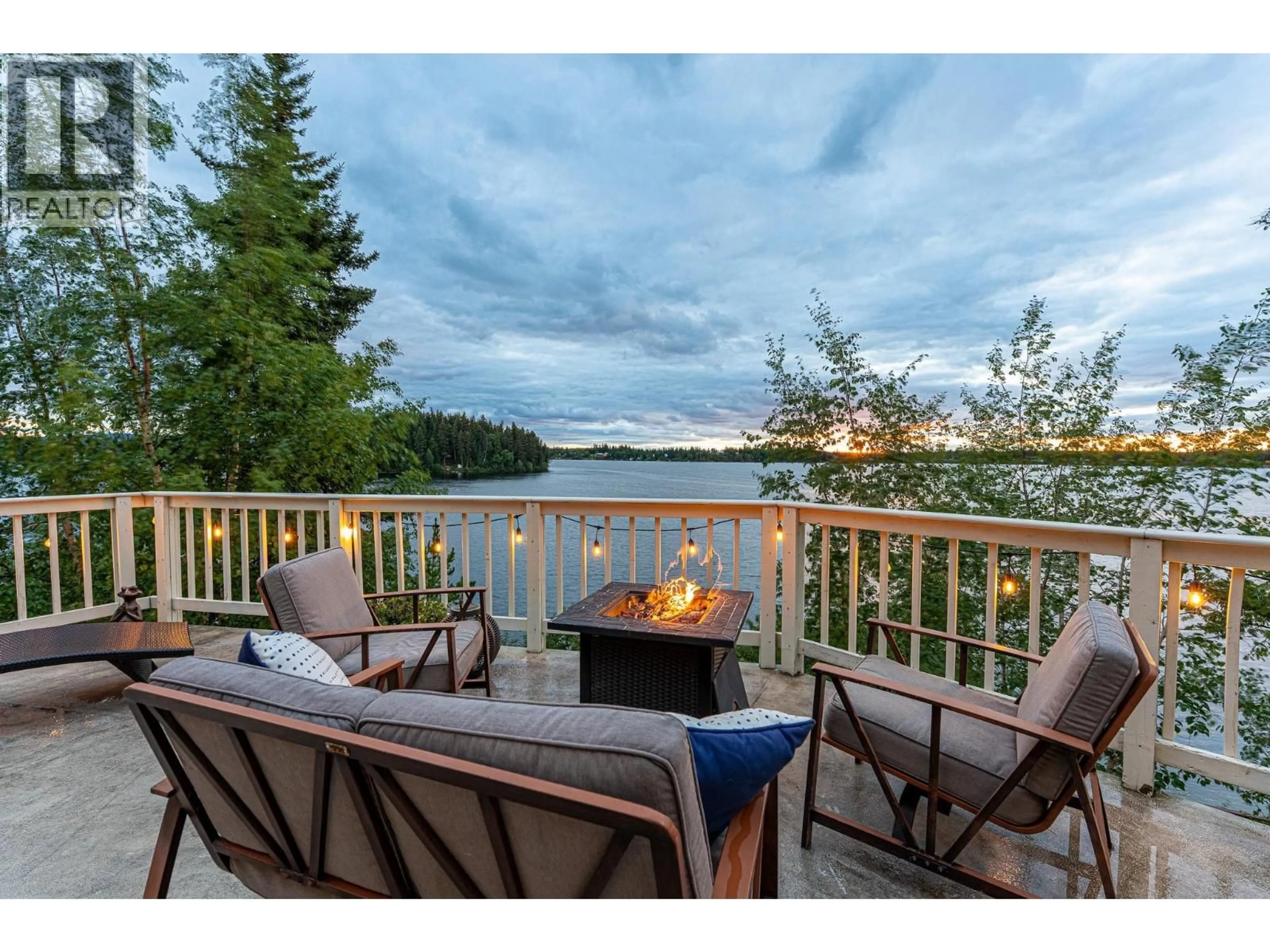 Patio, water/lake/river/ocean view for 56040 SOMERSET DRIVE, Cluculz Lake British Columbia V0J3A3