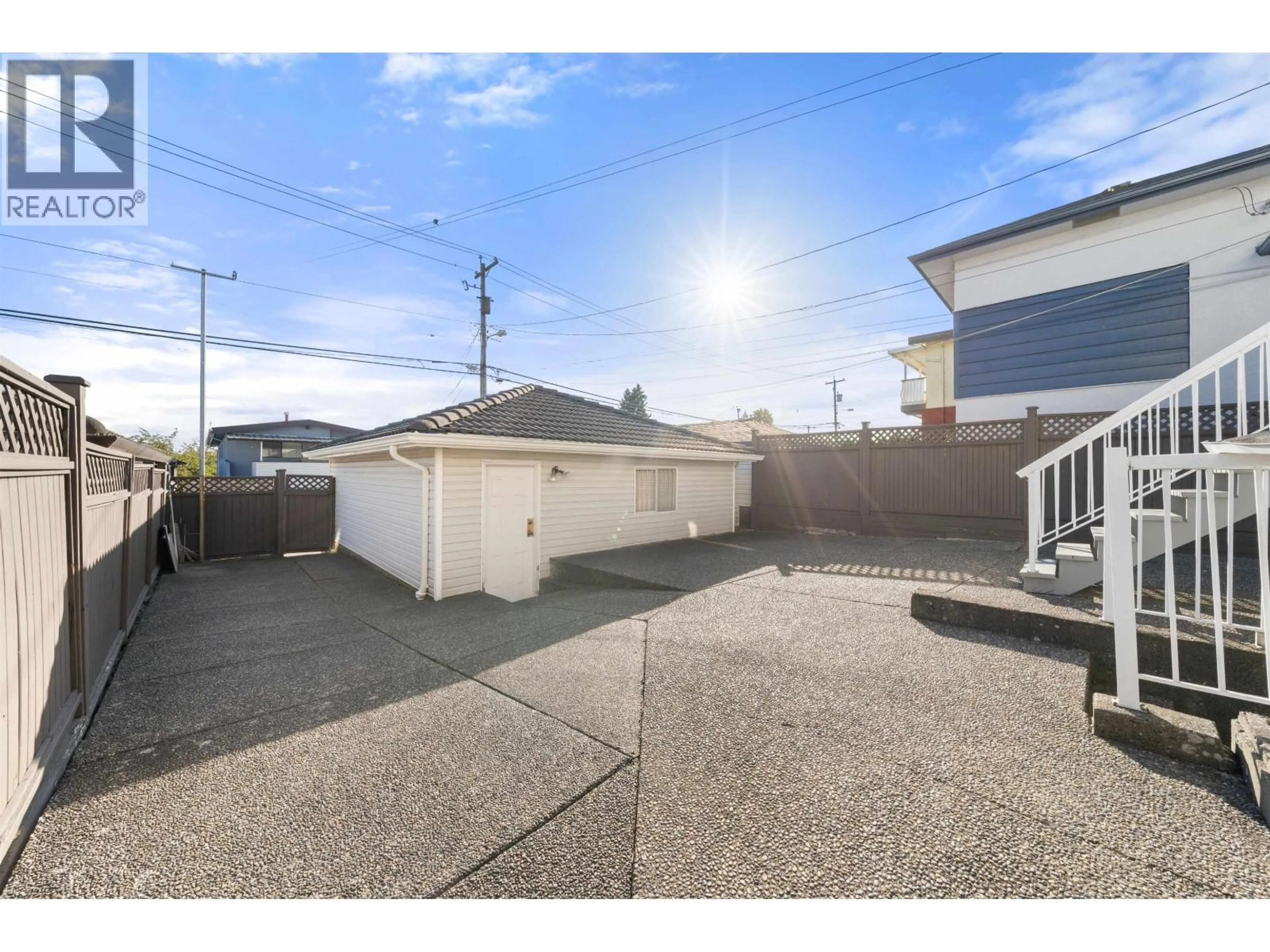 A pic from outside/outdoor area/front of a property/back of a property/a pic from drone, street for 1288 59TH AVENUE, Vancouver British Columbia V5X1Y9