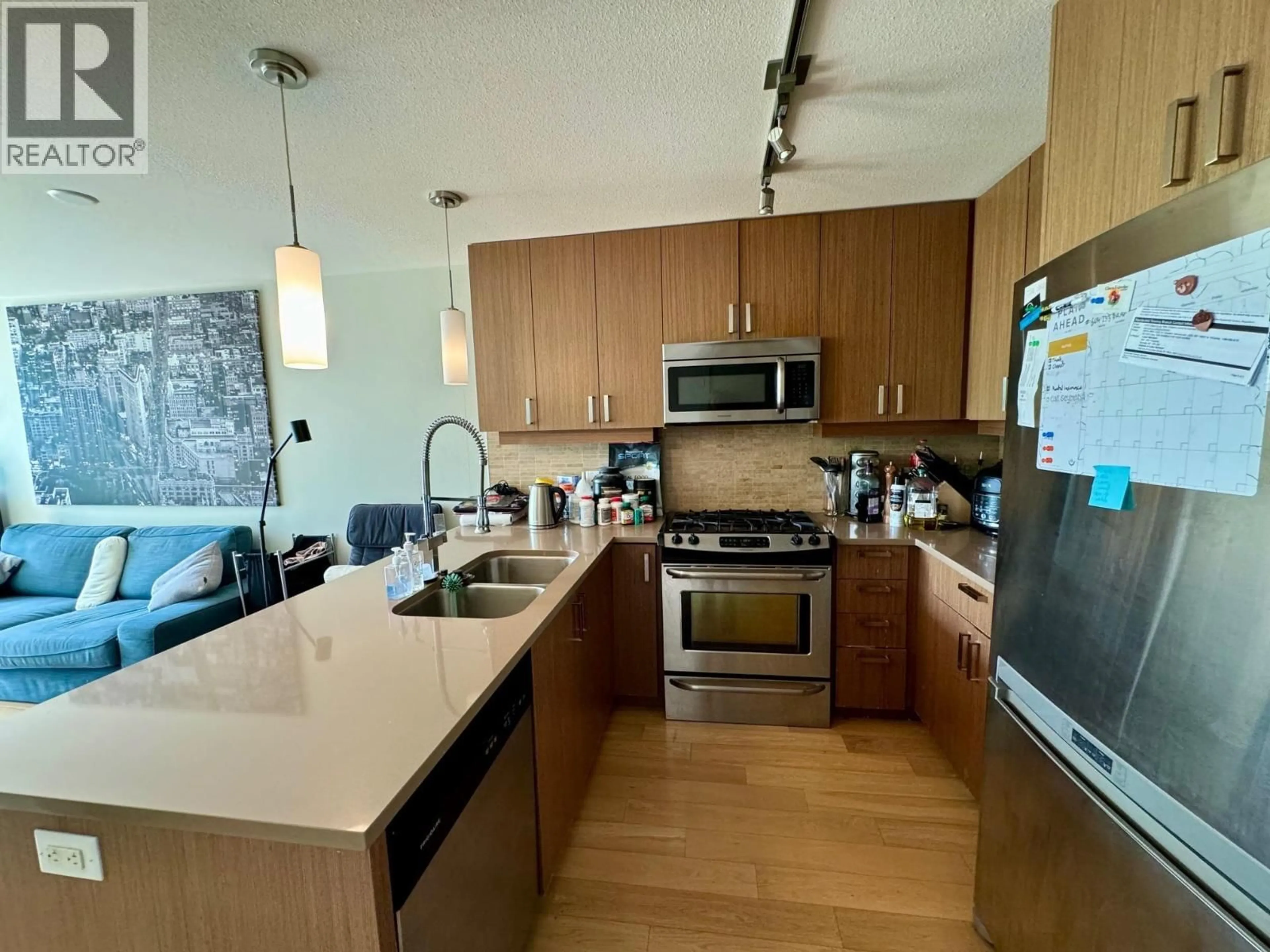 Open concept kitchen, unknown for 609 - 7117 ELMBRIDGE WAY, Richmond British Columbia V6X0J2