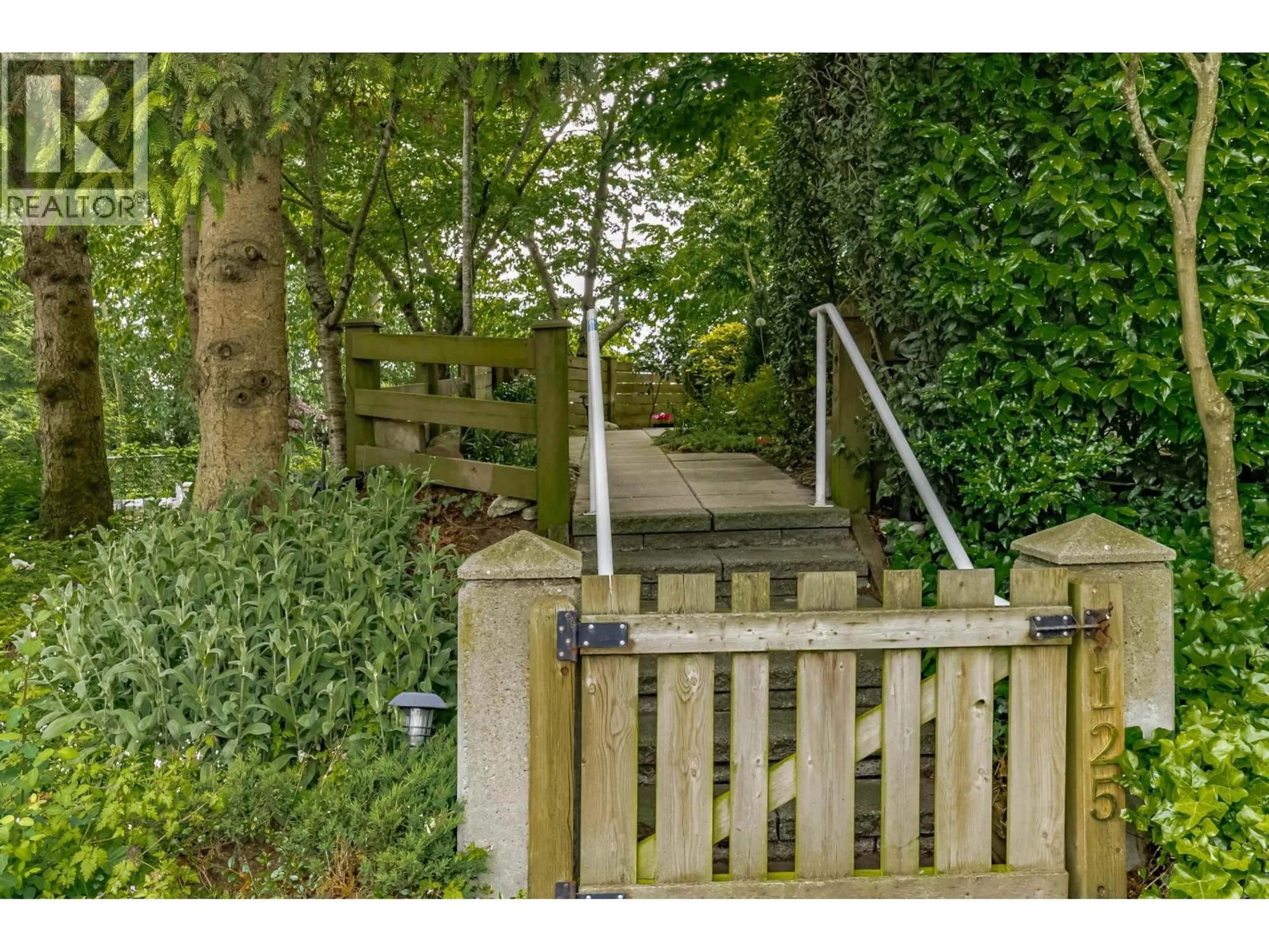 A pic from outside/outdoor area/front of a property/back of a property/a pic from drone, forest/trees view for 125 - 12639 NO. 2 ROAD, Richmond British Columbia V7E6N6