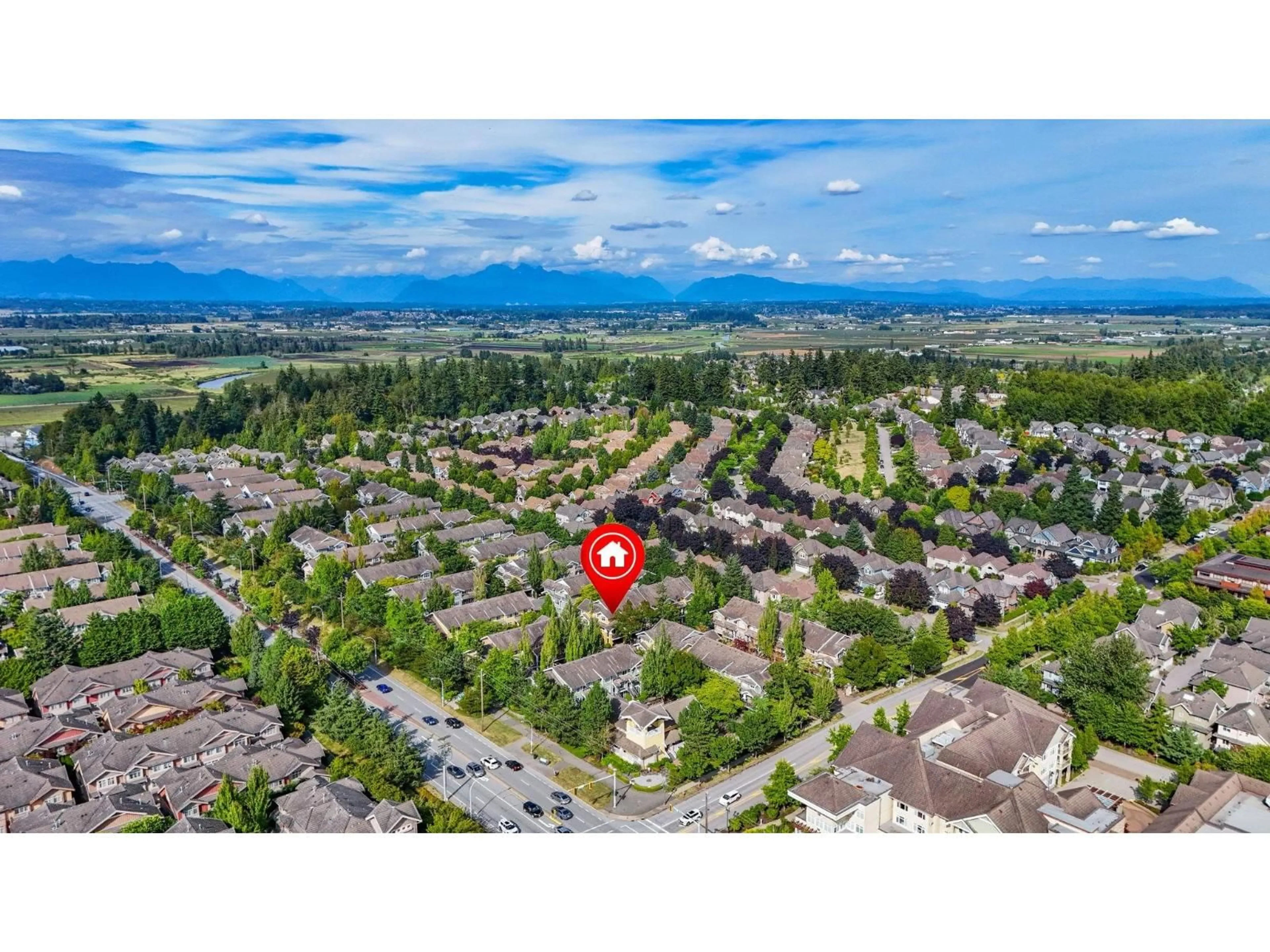 A pic from outside/outdoor area/front of a property/back of a property/a pic from drone, mountain view for 25 - 15233 34, Surrey British Columbia V3Z2T7