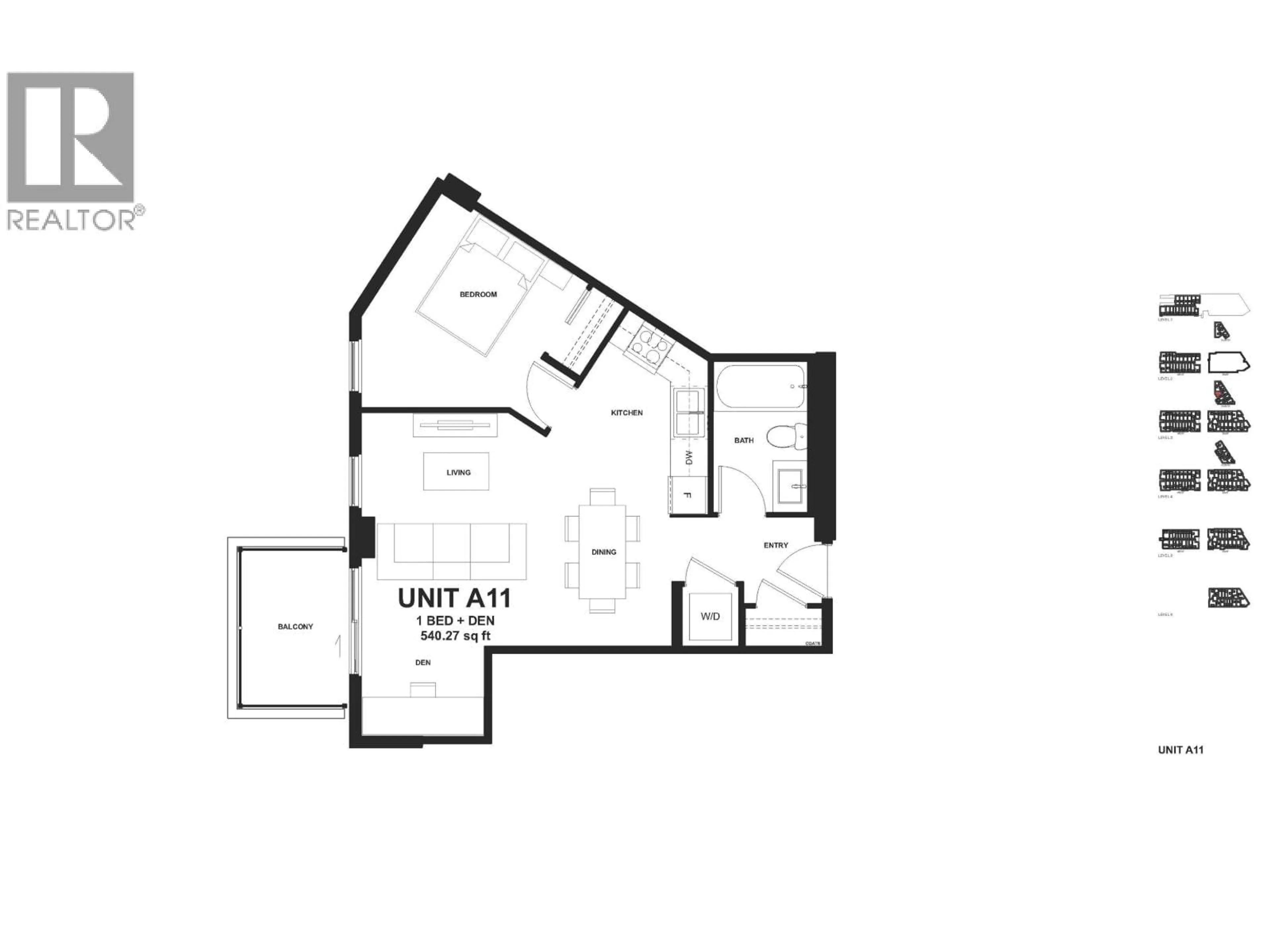 Floor plan for 202 - 333 ST. DAVID'S AVENUE, North Vancouver British Columbia V7L3P2