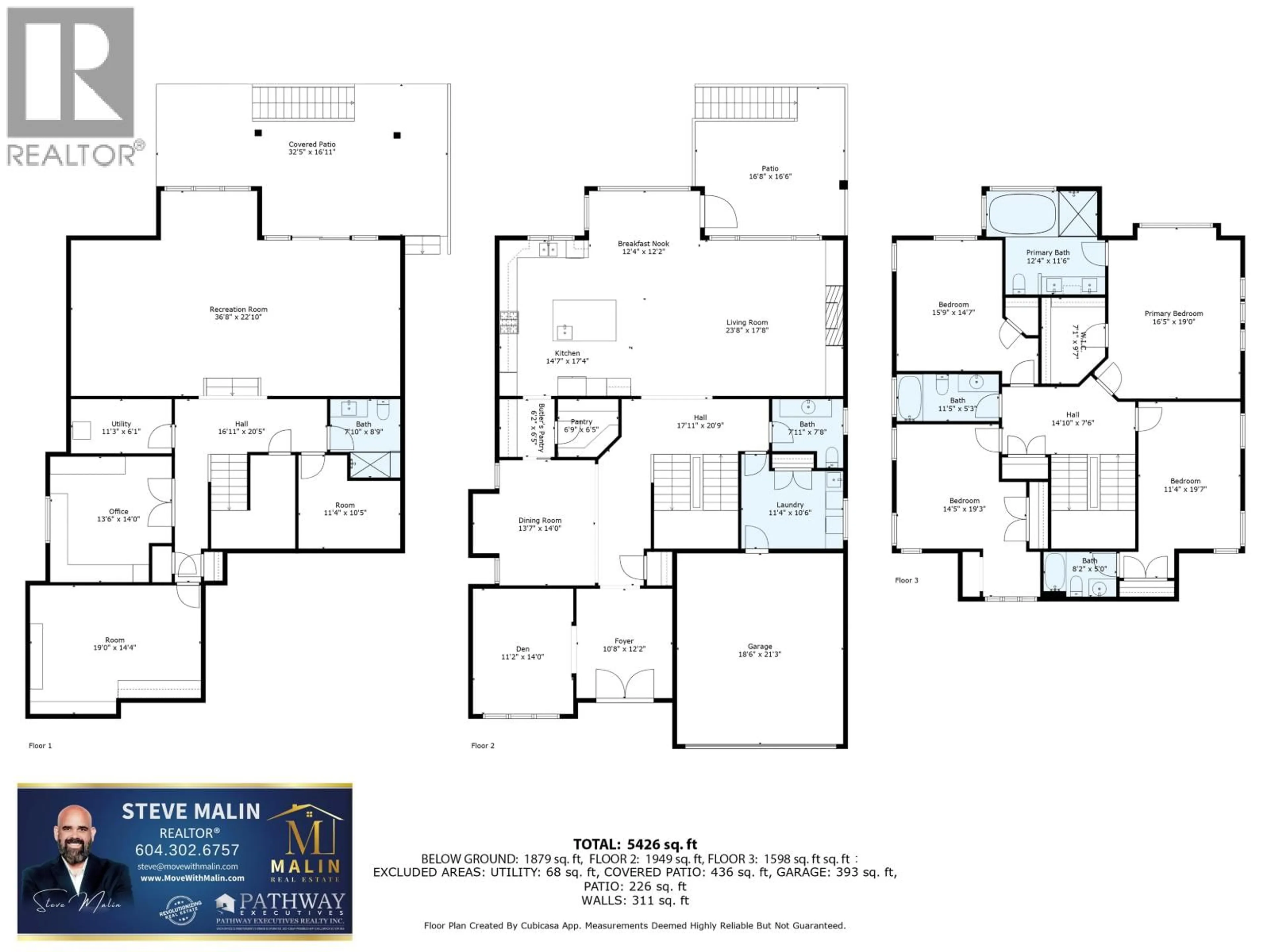 Floor plan for 3378 SCOTCH PINE AVENUE, Coquitlam British Columbia V3E0C4
