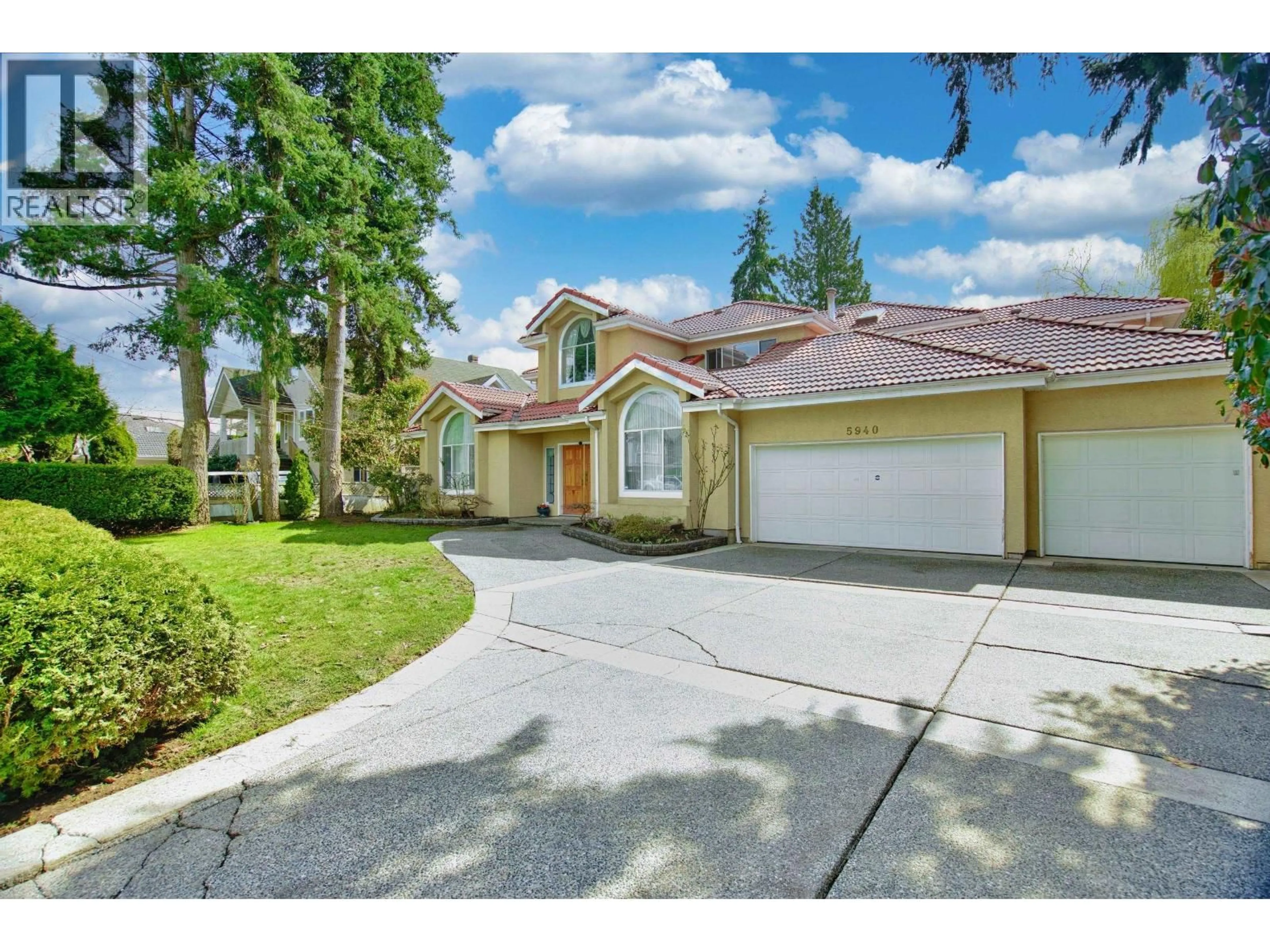 A pic from outside/outdoor area/front of a property/back of a property/a pic from drone, street for 5940 COLVILLE ROAD, Richmond British Columbia V7C3G1
