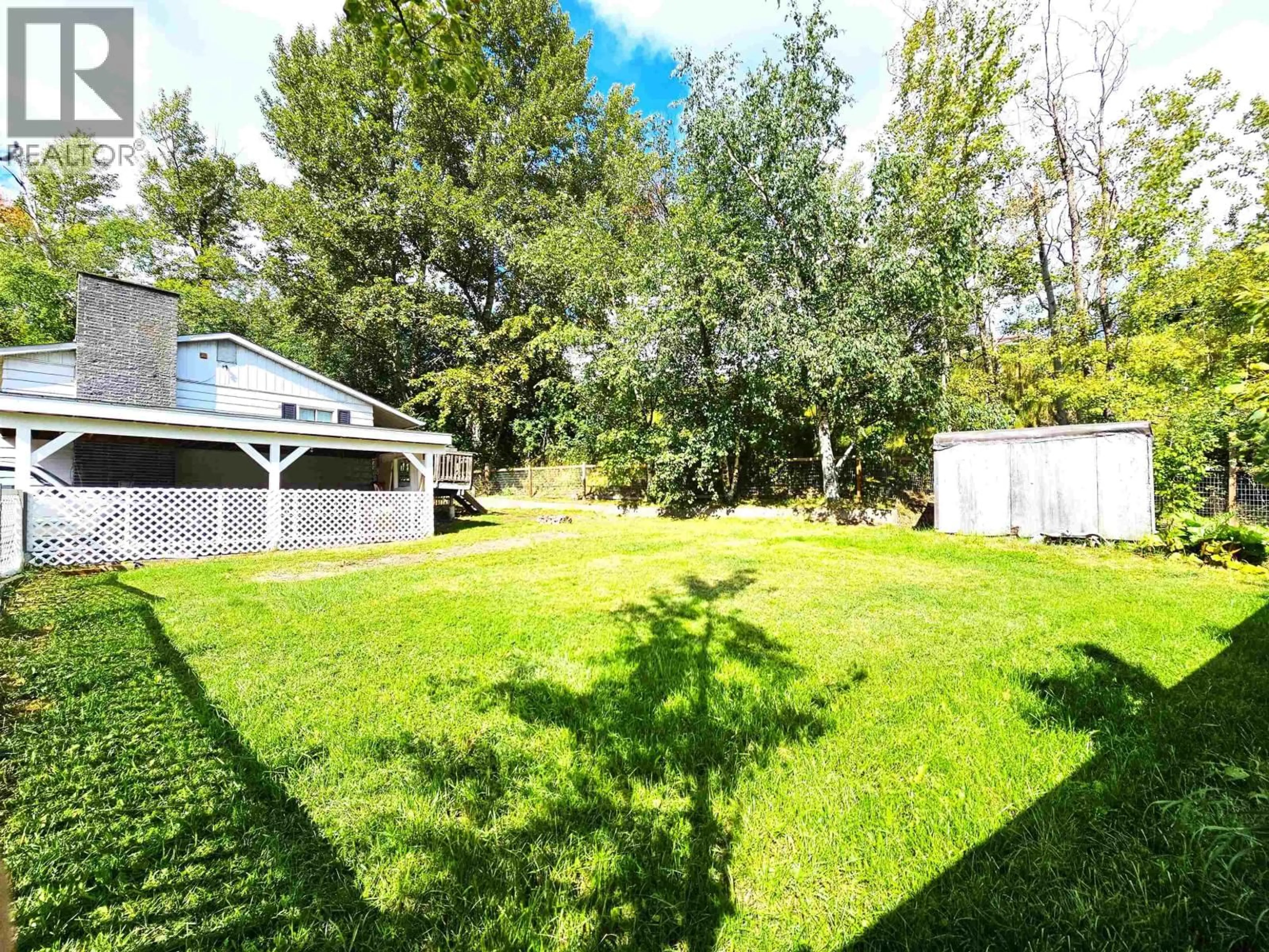 A pic from outside/outdoor area/front of a property/back of a property/a pic from drone, forest/trees view for 1355 HOUSTON LANE, Prince George British Columbia V2L4M9