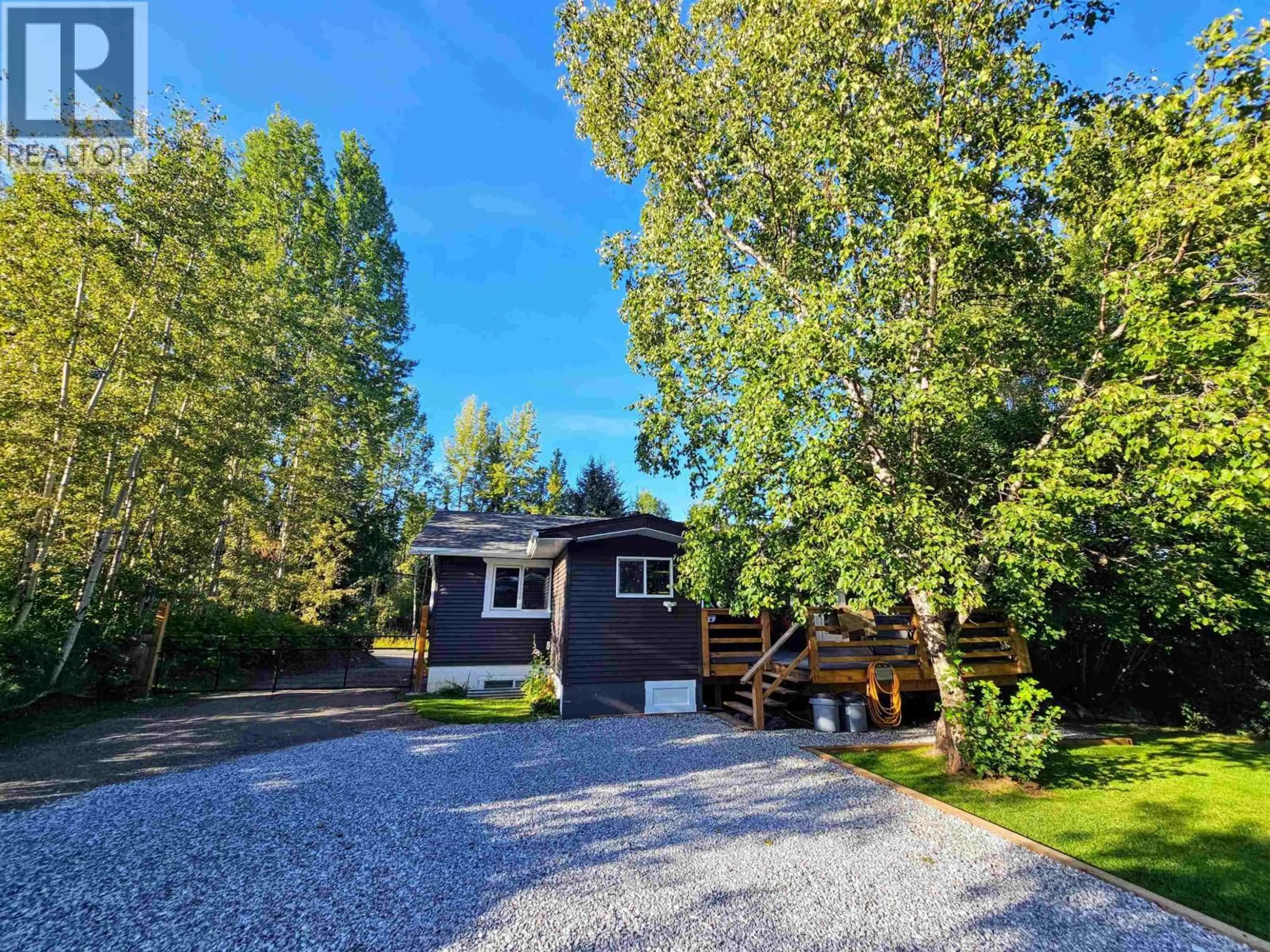 A pic from outside/outdoor area/front of a property/back of a property/a pic from drone, unknown for 3993 RICHET STREET, Prince George British Columbia V2K2J2