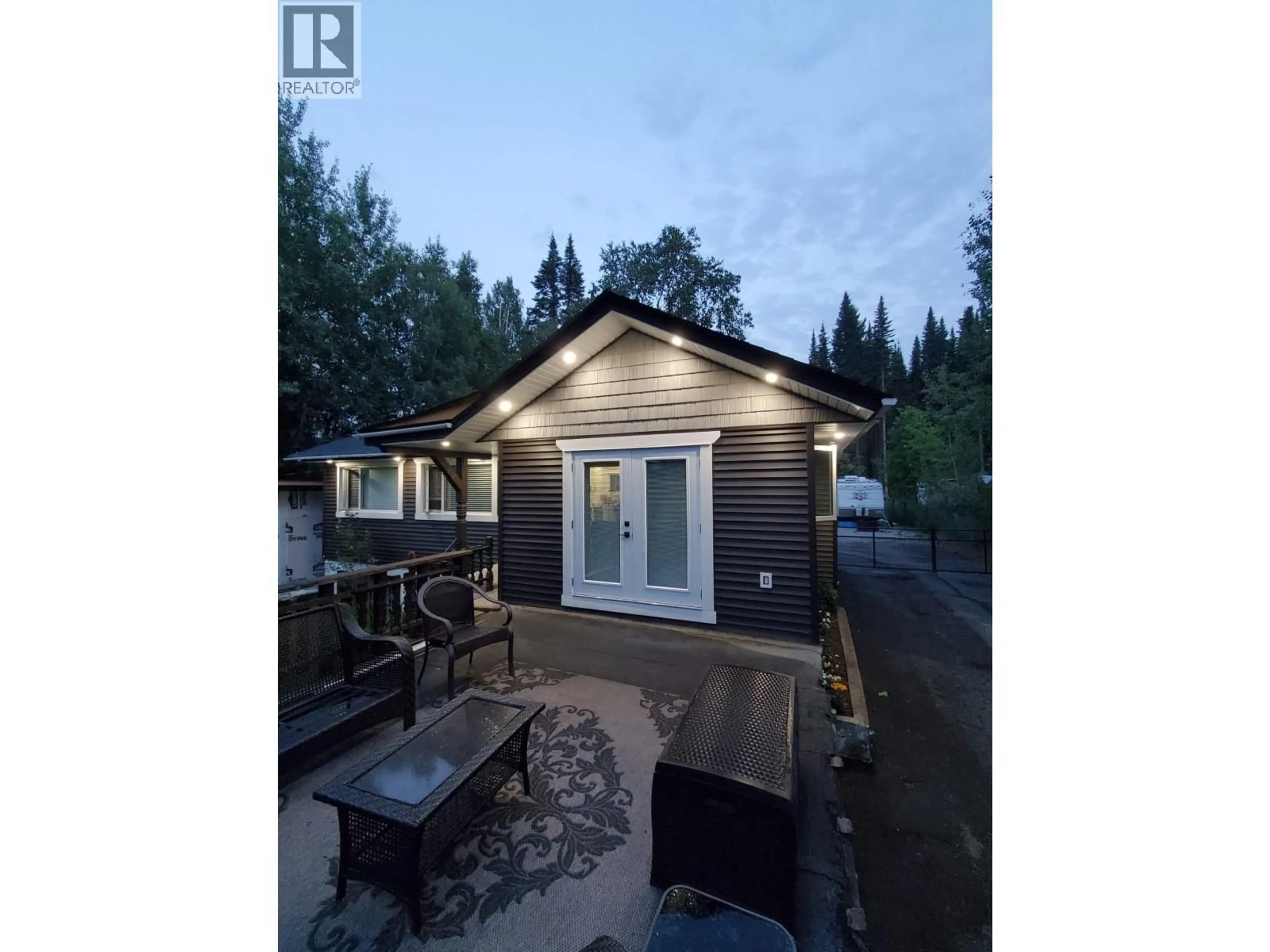 A pic from outside/outdoor area/front of a property/back of a property/a pic from drone, unknown for 3993 RICHET STREET, Prince George British Columbia V2K2J2