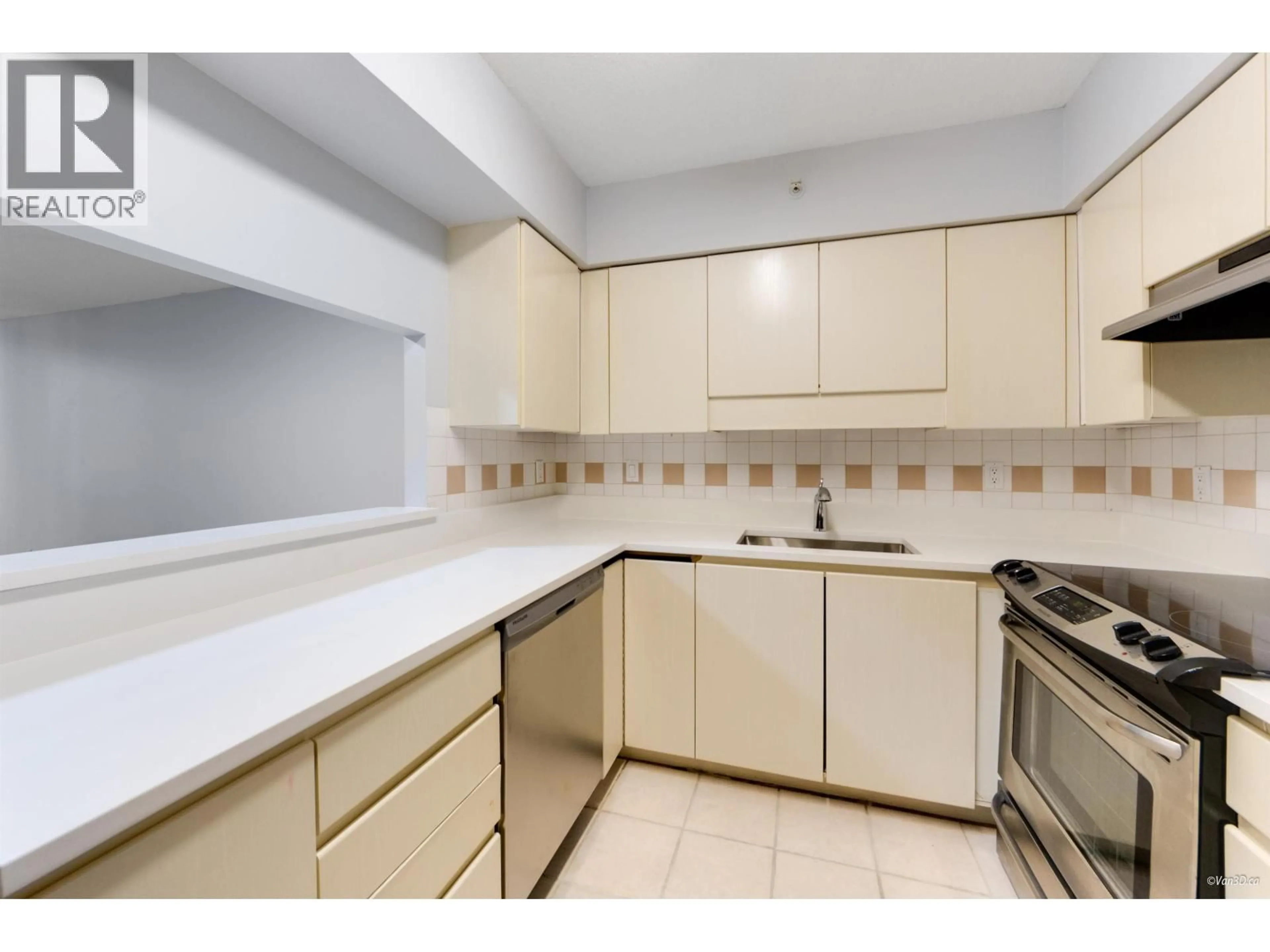 Standard kitchen, unknown for 205 - 8246 LANSDOWNE ROAD, Richmond British Columbia V6X1B9