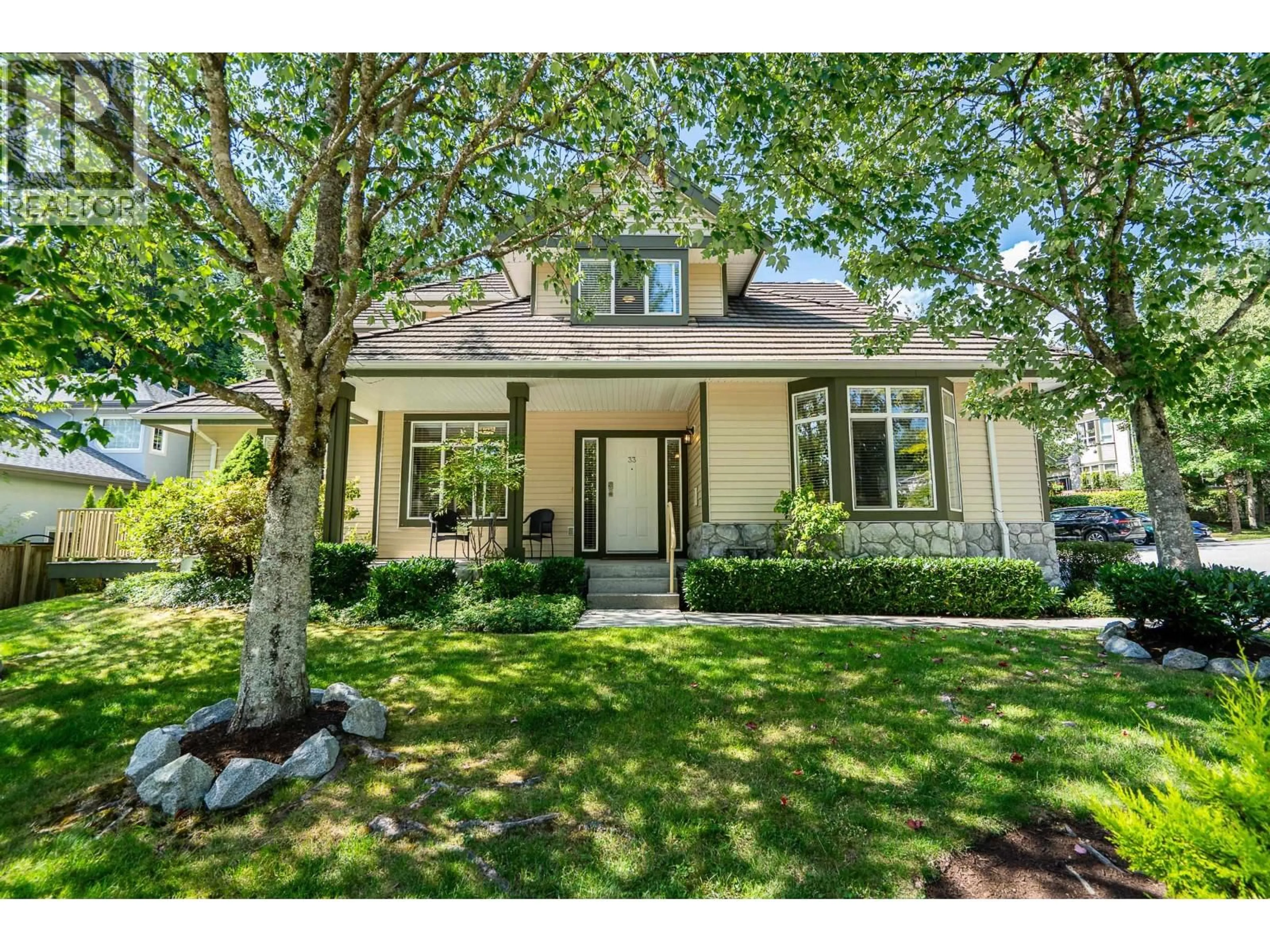 Home with vinyl exterior material, street for 33 - 50 HETT CREEK DRIVE, Port Moody British Columbia V3H5E2