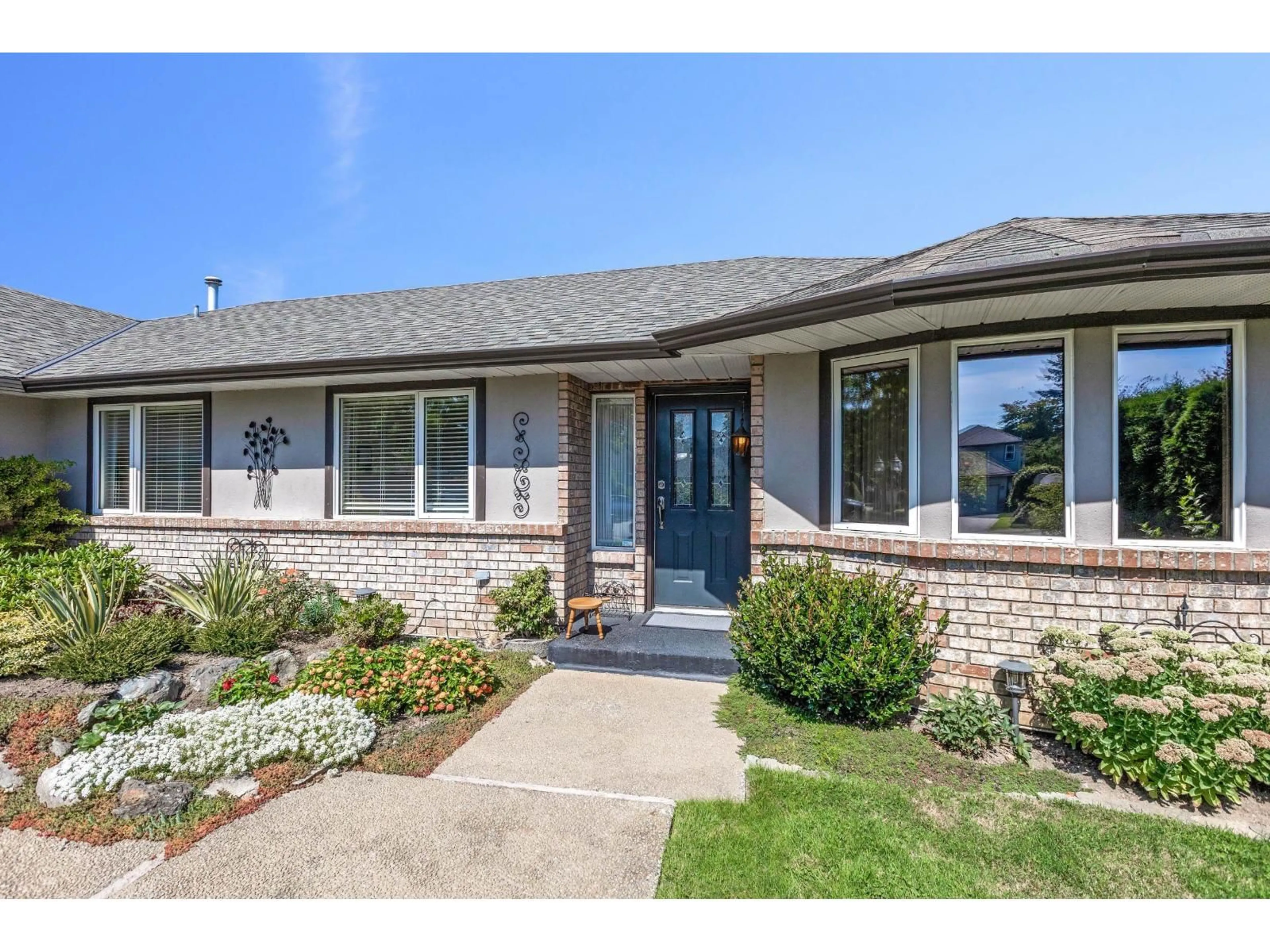 Home with brick exterior material, street for 22167 46, Langley British Columbia V2Z1A4