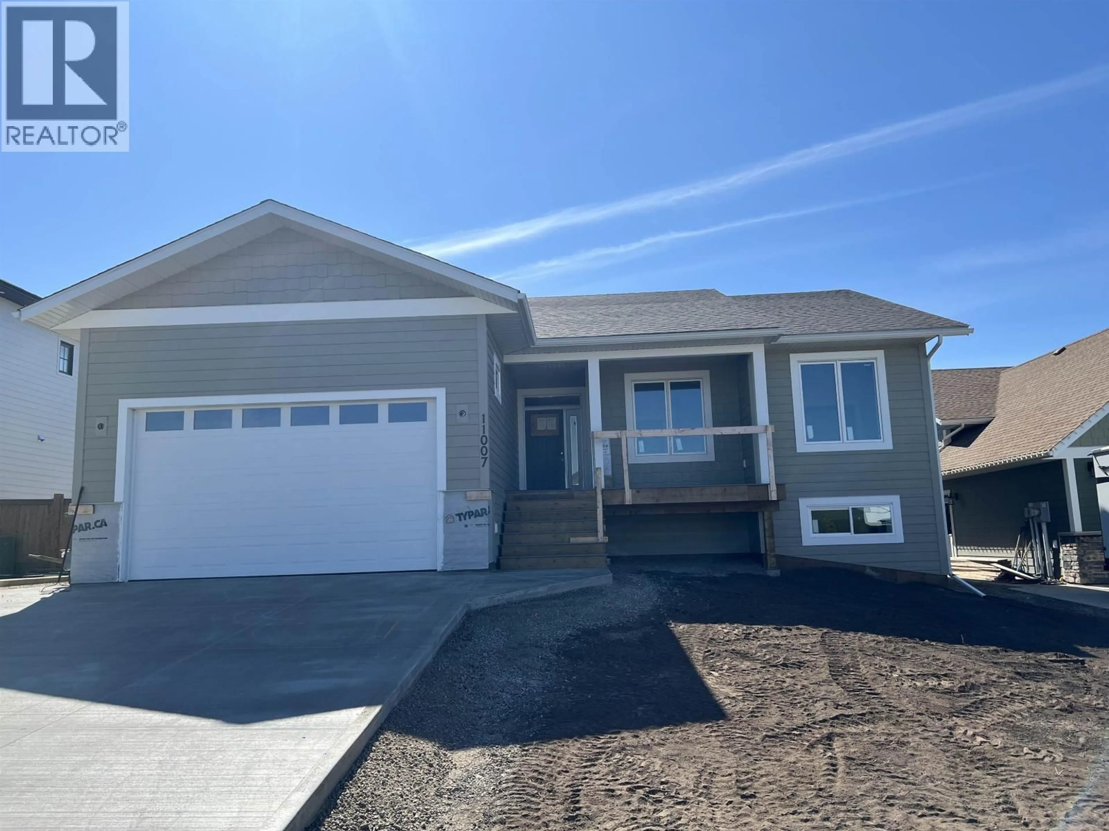 Home with vinyl exterior material, street for 11007 112 AVENUE, Fort St. John British Columbia V1J0R6