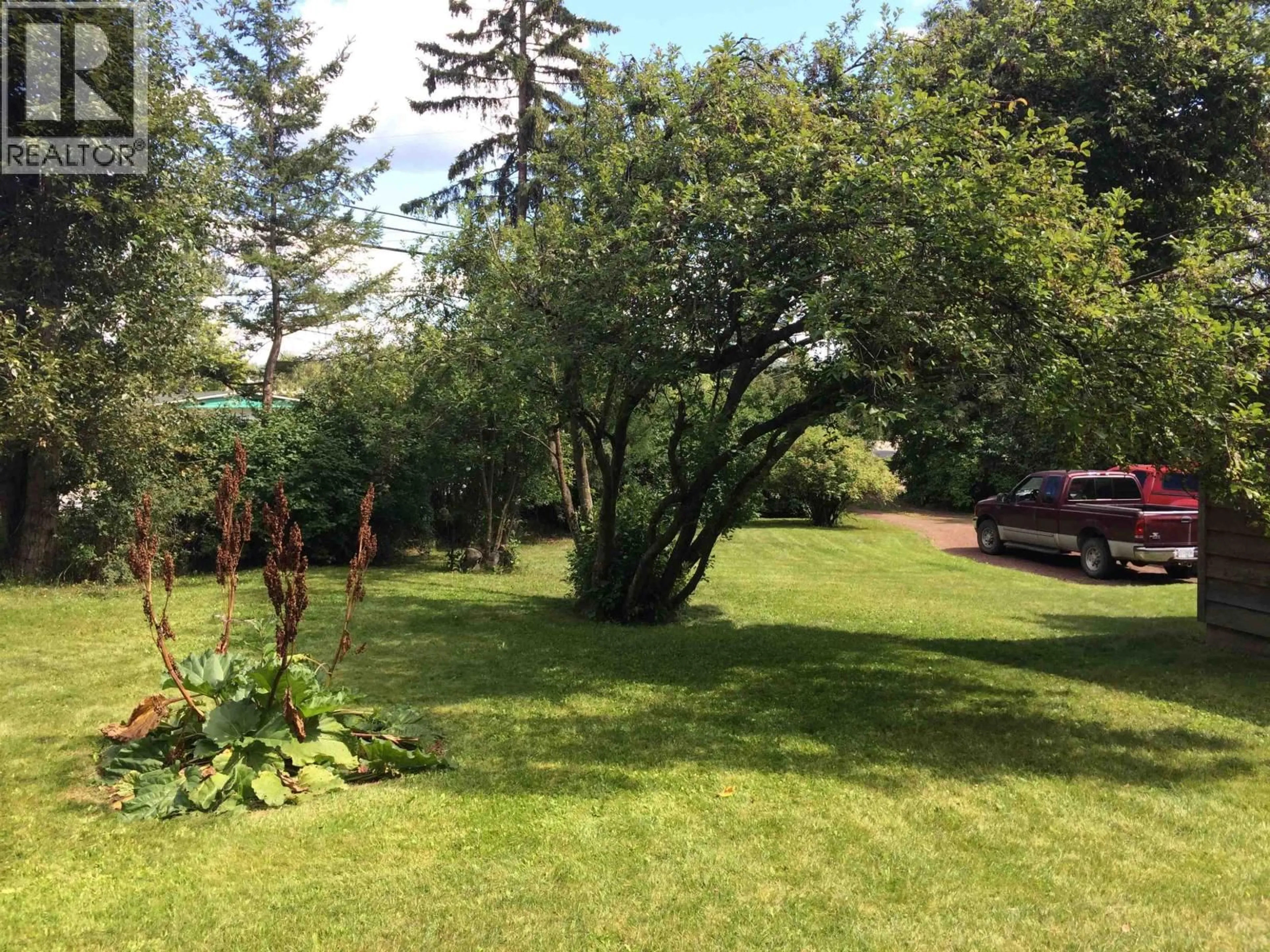 A pic from outside/outdoor area/front of a property/back of a property/a pic from drone, forest/trees view for 551 EDKINS STREET, Quesnel British Columbia V2J1X7