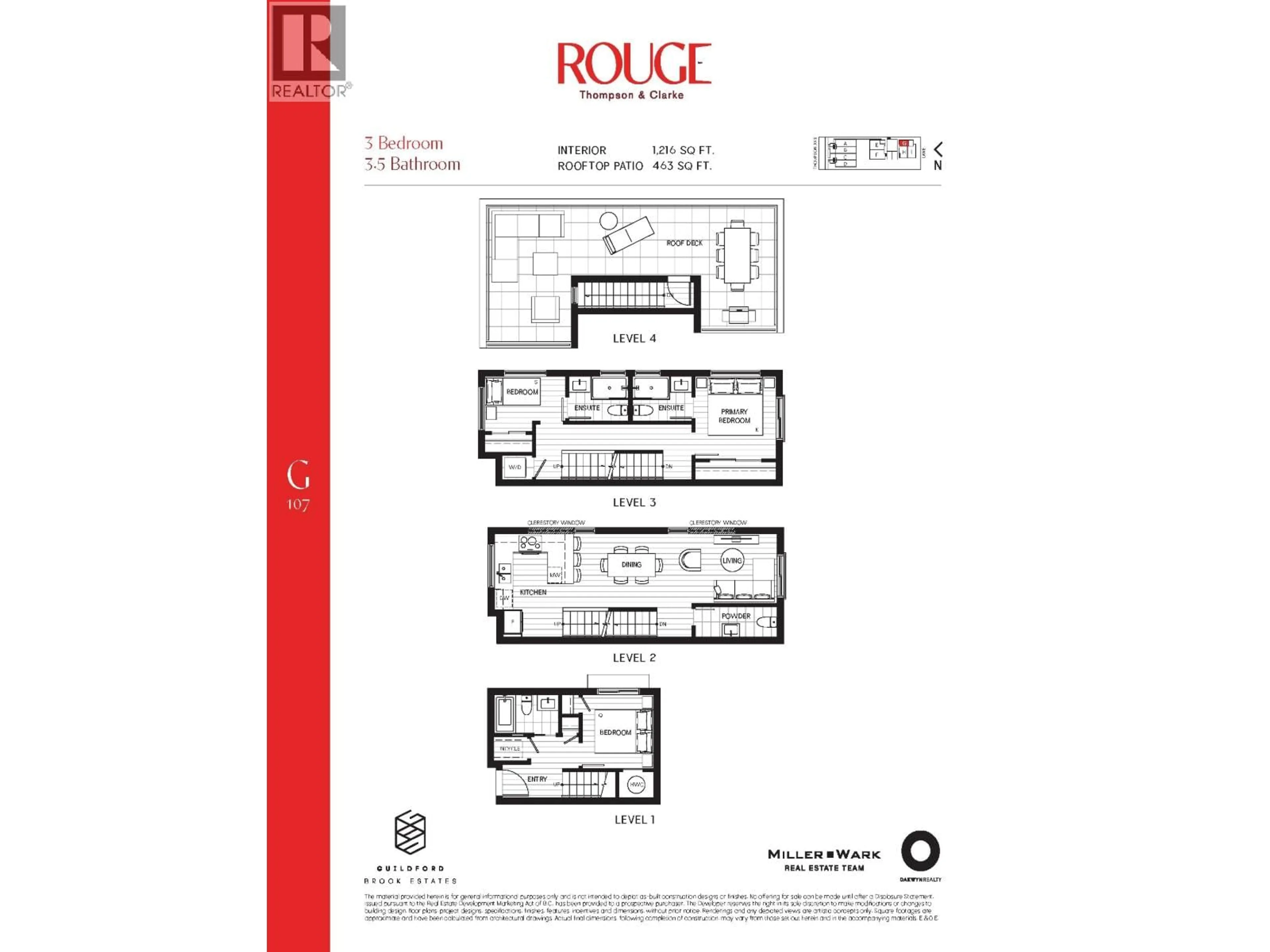 Floor plan for 107 - 586 THOMPSON AVENUE, Coquitlam British Columbia V0V0V0