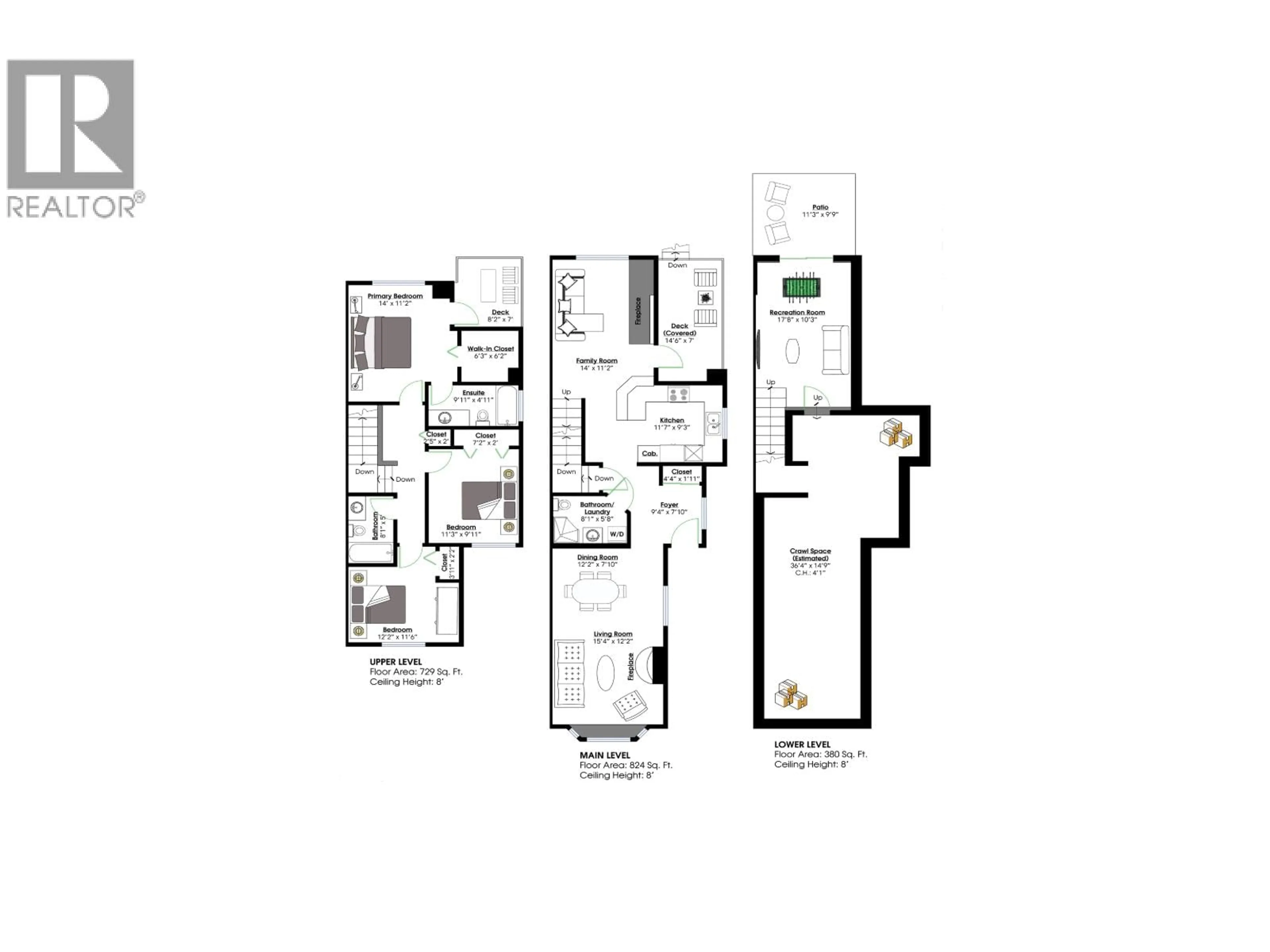 Floor plan for 407 1ST STREET, North Vancouver British Columbia V7L1B8