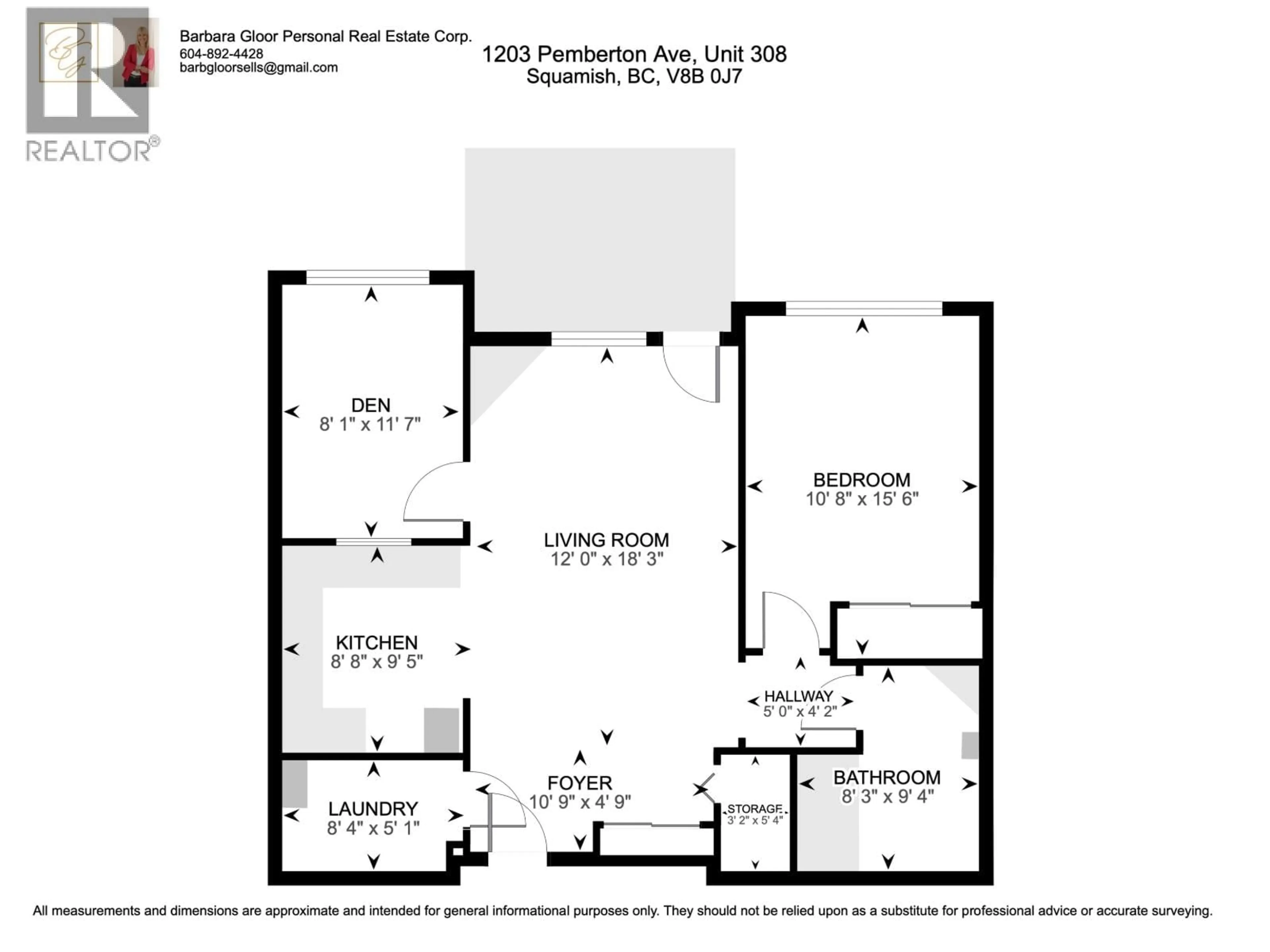 Floor plan for 308 - 1203 PEMBERTON AVENUE, Squamish British Columbia V8B0J7