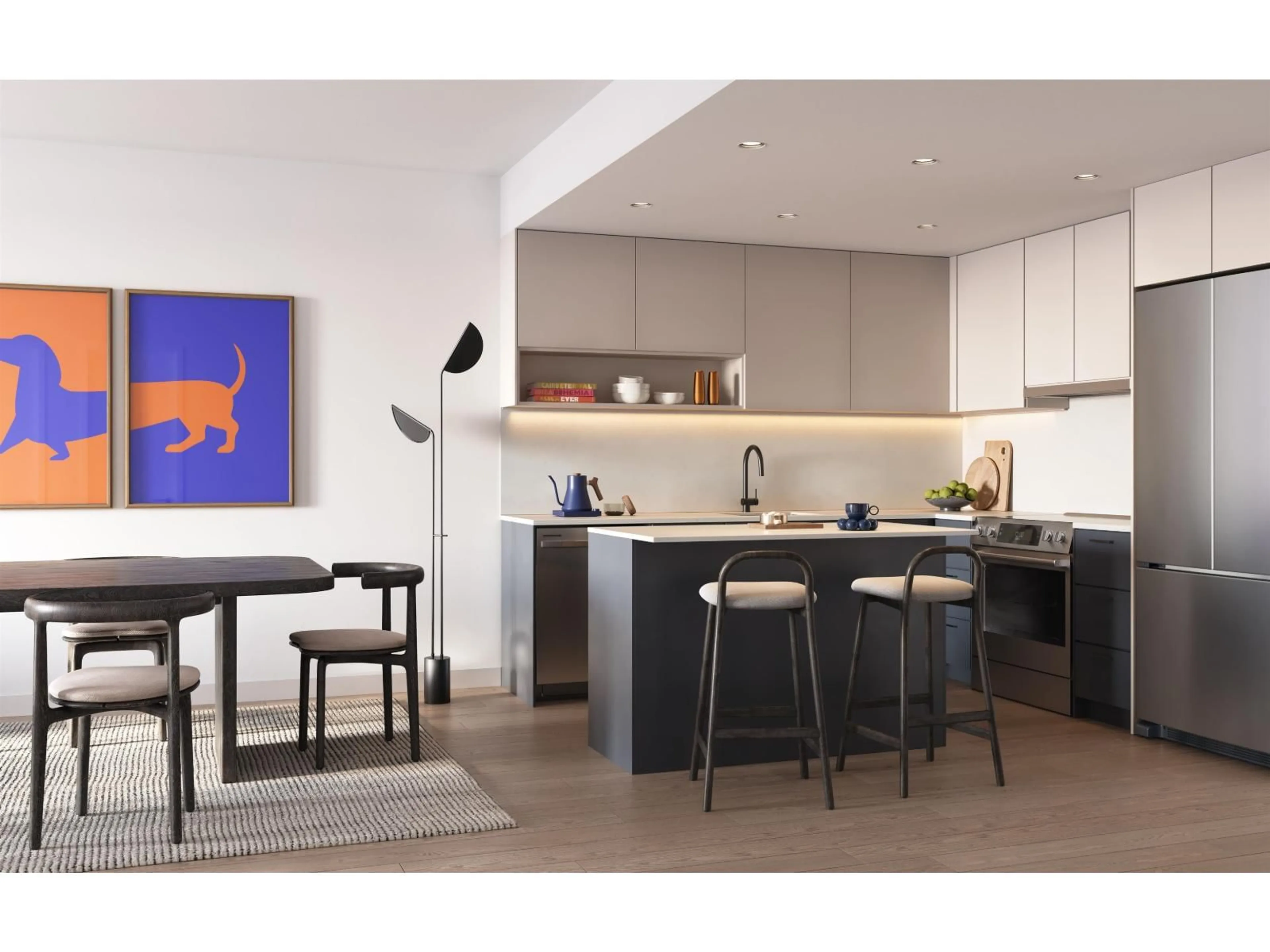 Contemporary kitchen, unknown for 423 - 7588 198B, Langley British Columbia V2Y3X9