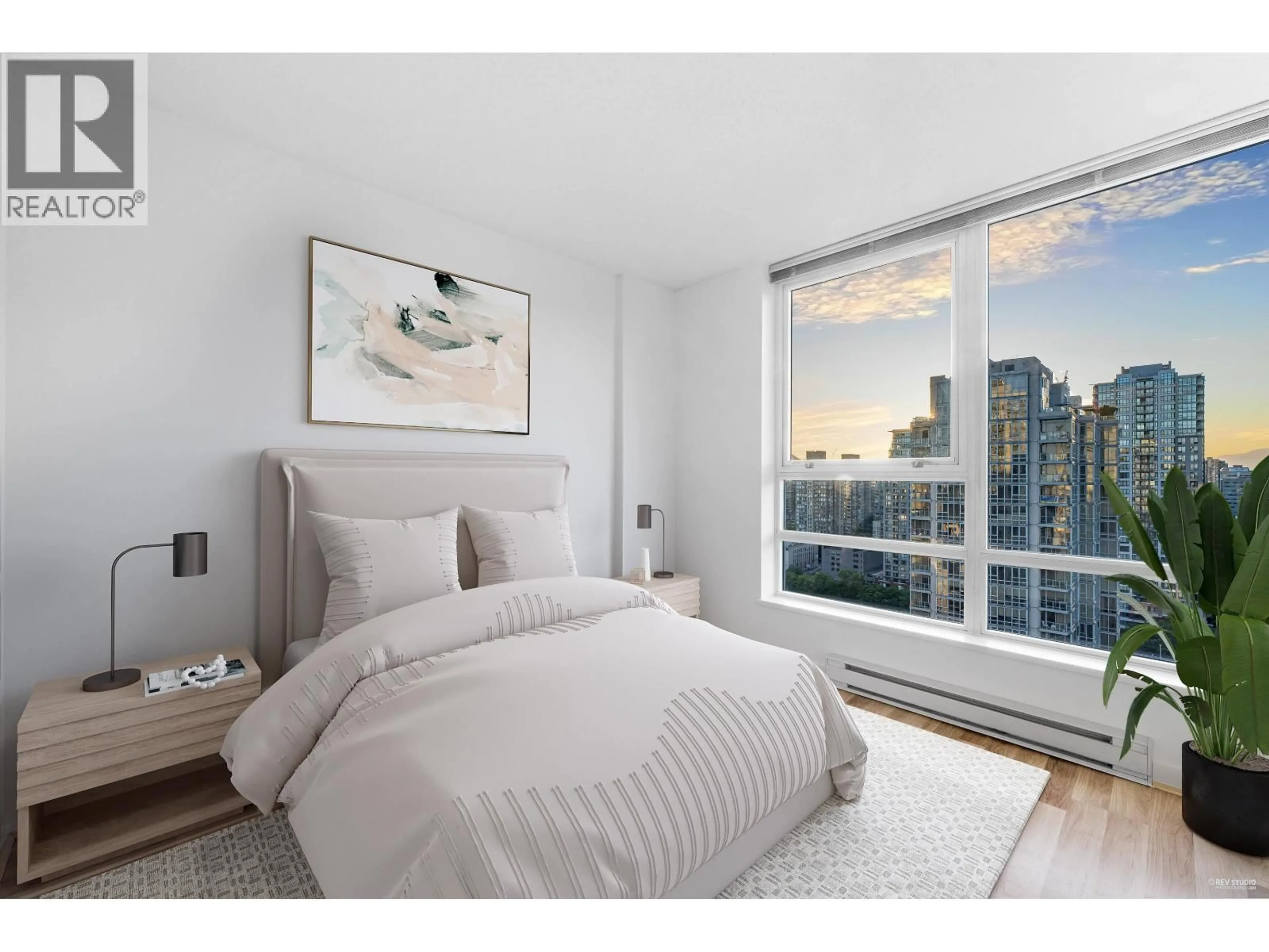 Bedroom with bed, unknown for 2908 - 928 BEATTY STREET, Vancouver British Columbia V6Z3G6