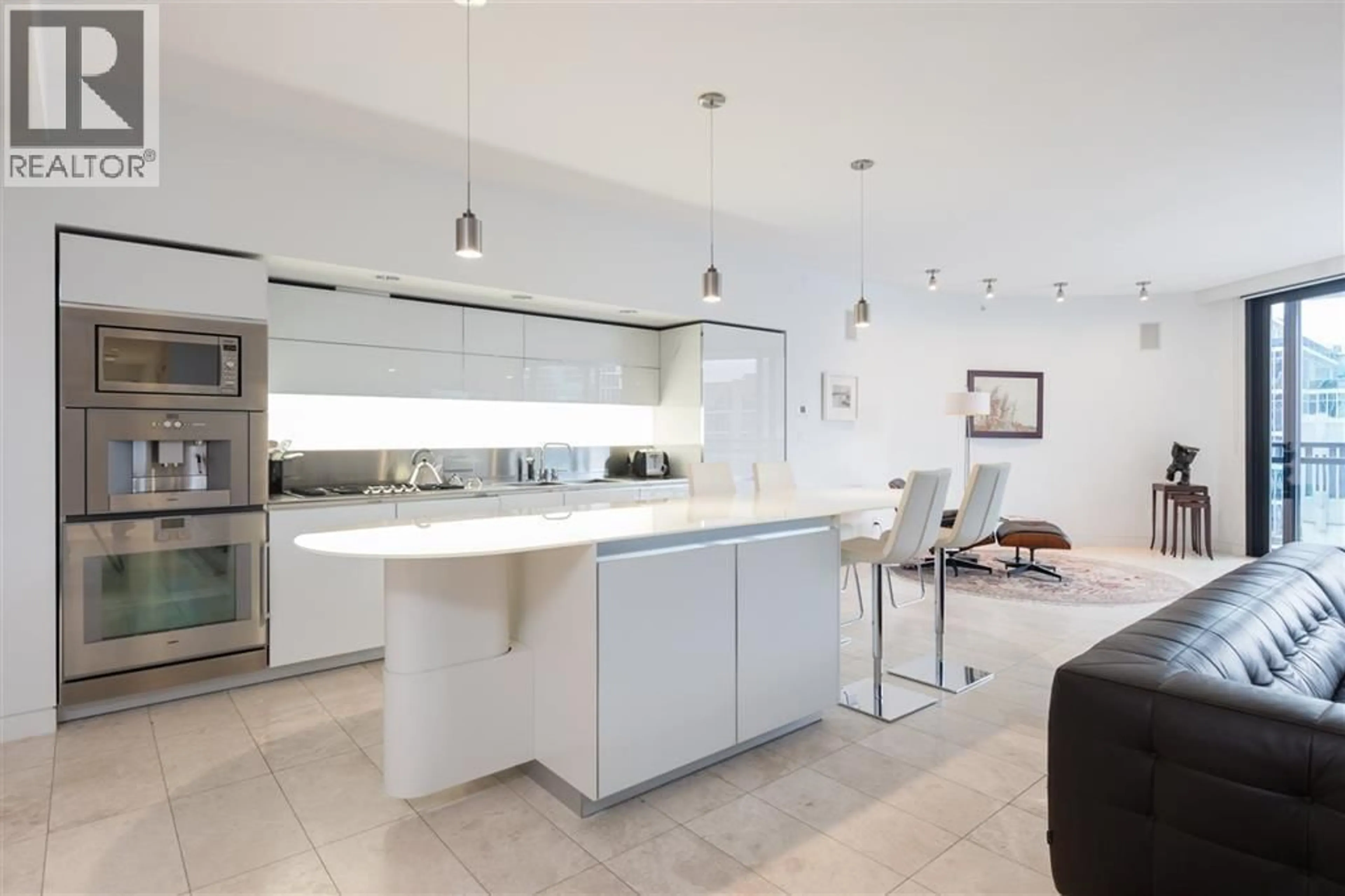 Contemporary kitchen, unknown for 2106 - 838 HASTINGS STREET, Vancouver British Columbia V6C0A6