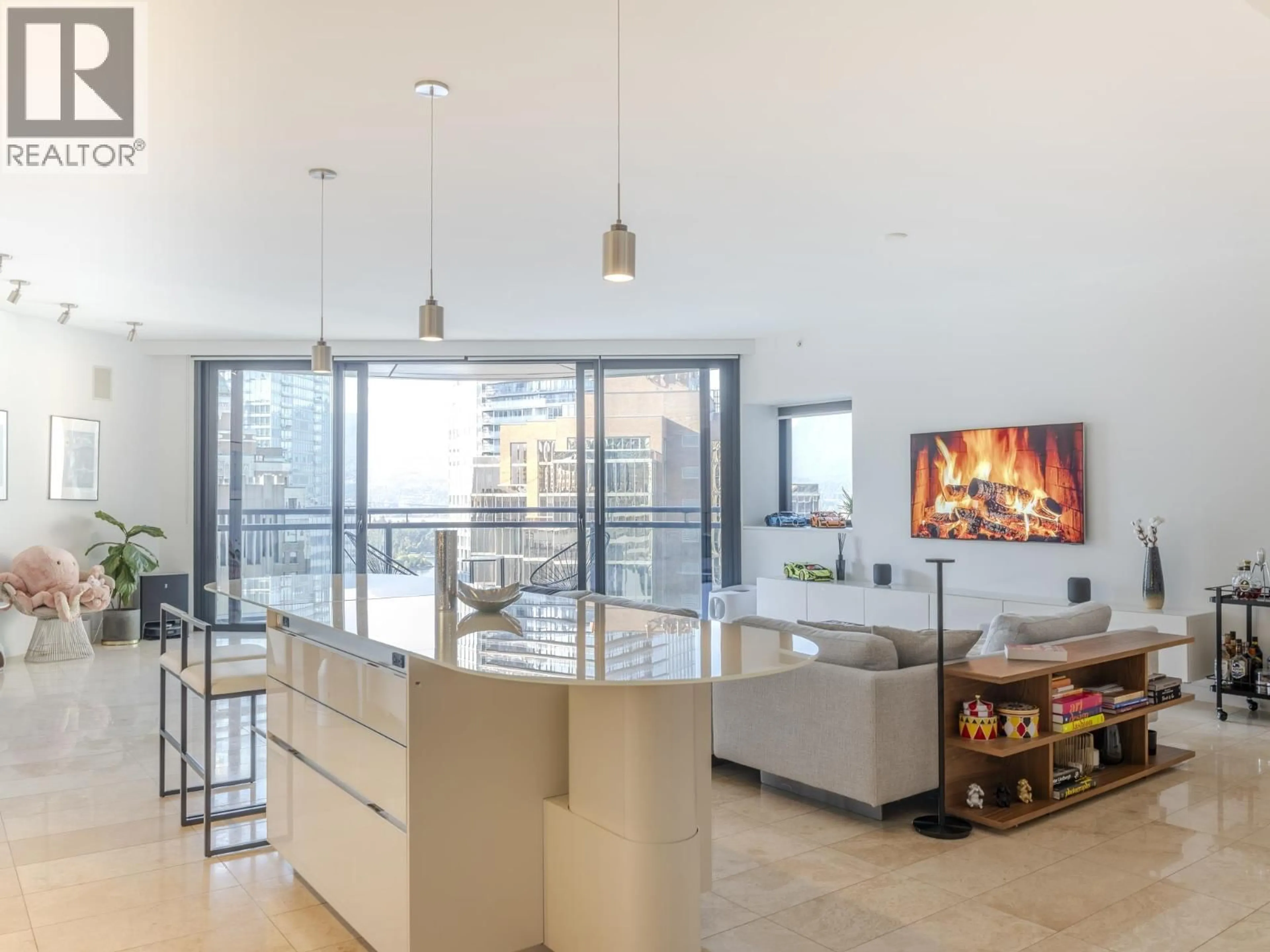 Contemporary kitchen, unknown for 2106 - 838 HASTINGS STREET, Vancouver British Columbia V6C0A6
