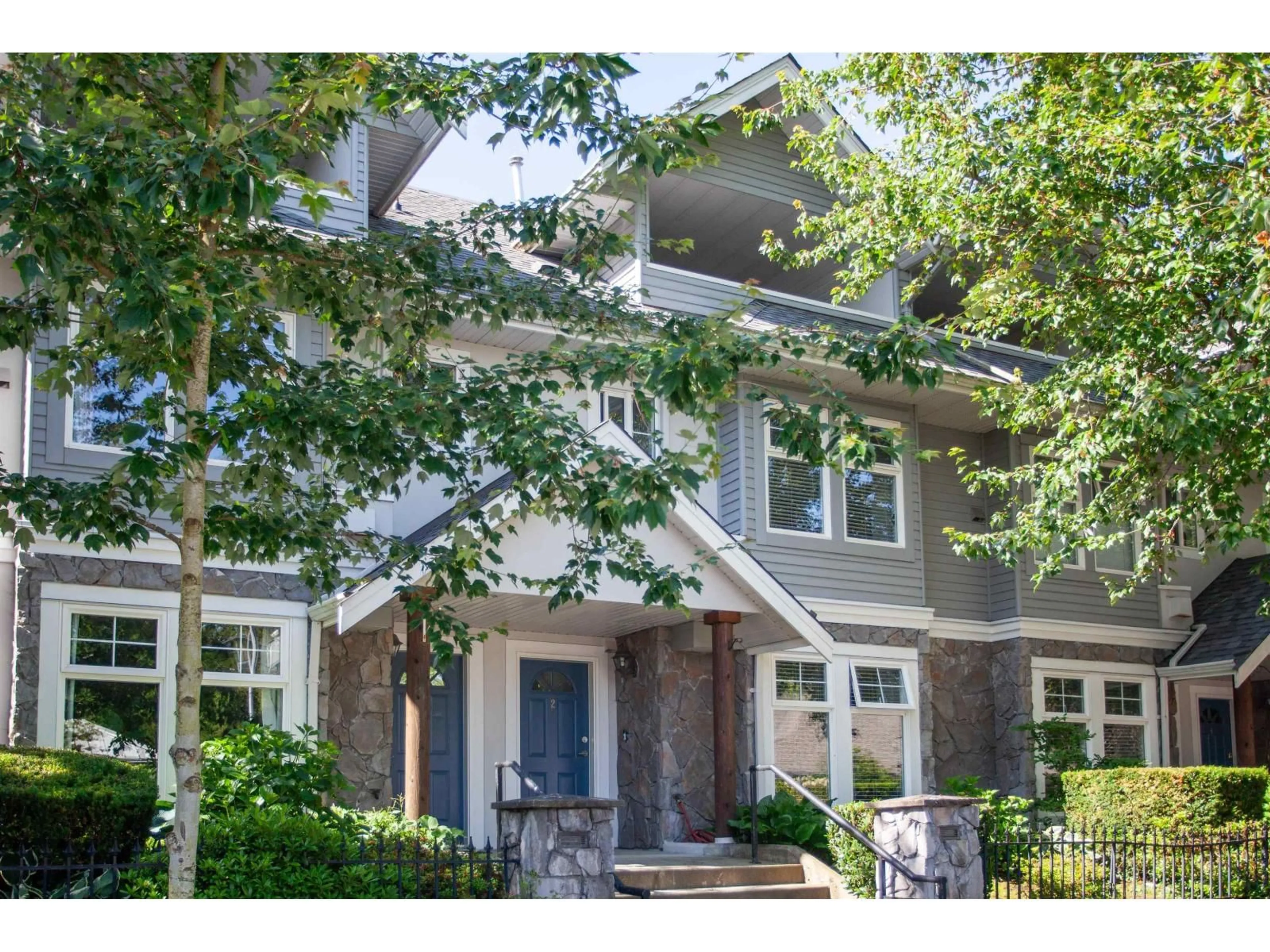 Home with brick exterior material, street for 2 - 15432 16A, Surrey British Columbia V4A1T3