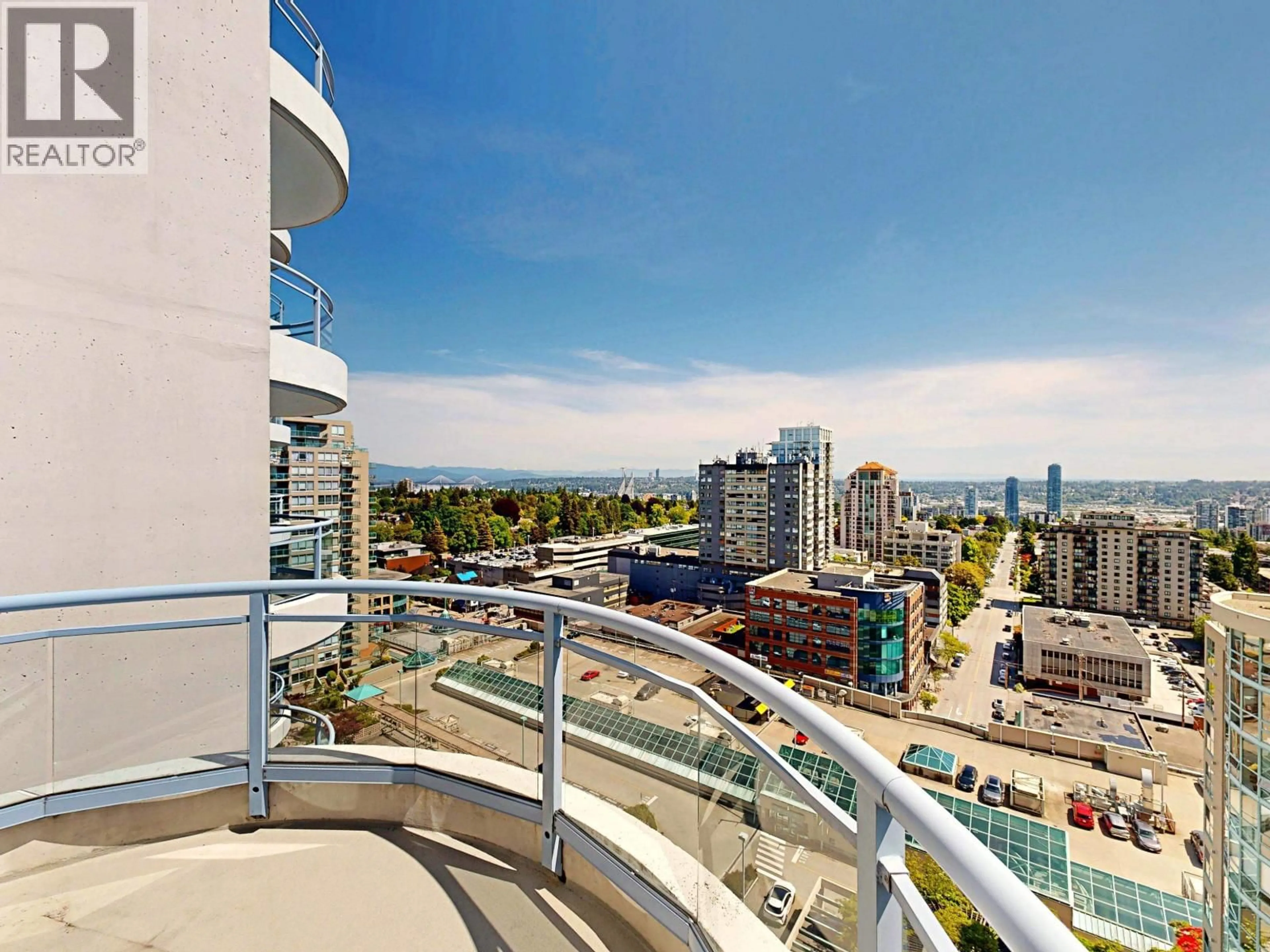 Balcony in the apartment, city buildings view from balcony for 2005 - 719 PRINCESS STREET, New Westminster British Columbia V3M6T9
