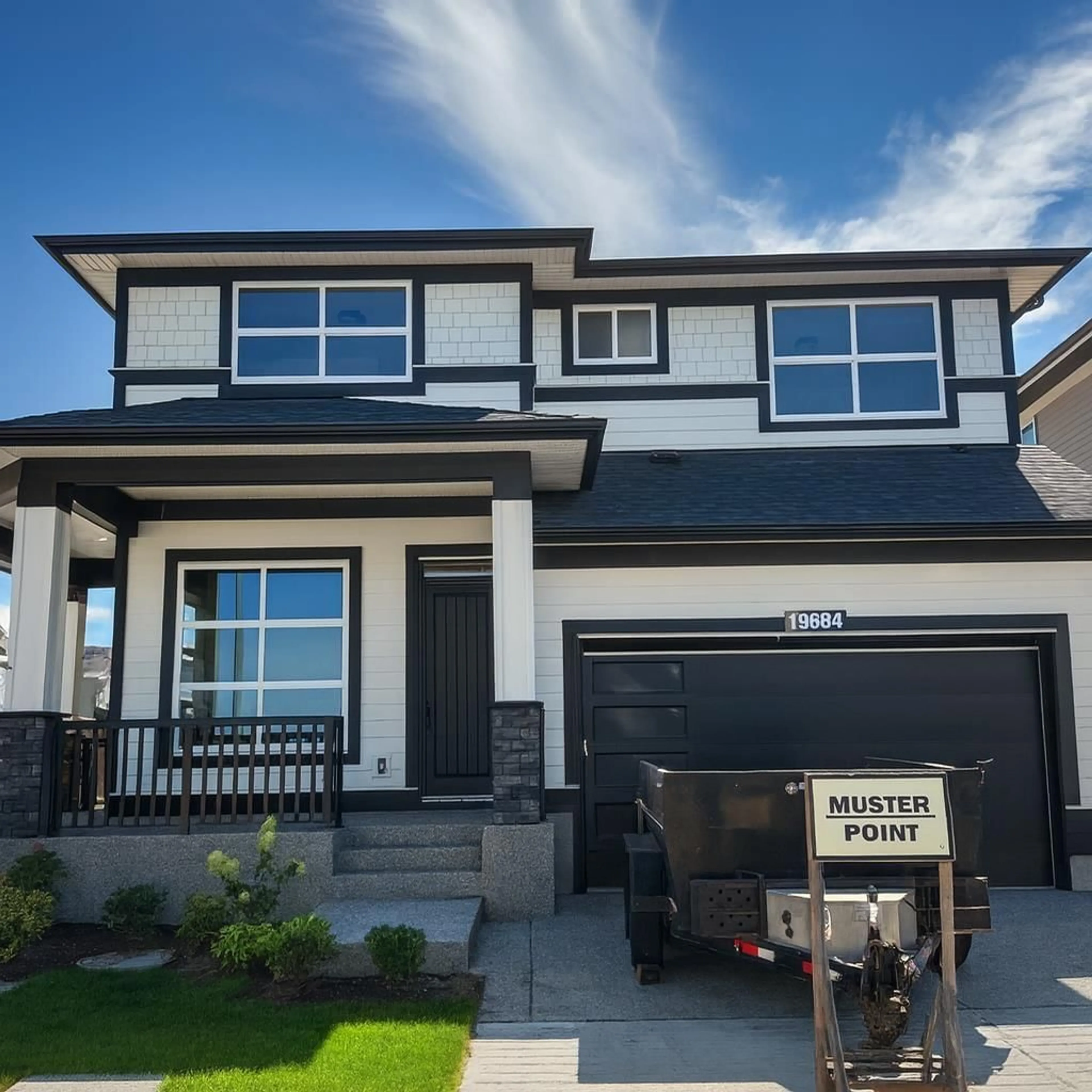 Home with vinyl exterior material, street for 19684 75, Langley British Columbia V2Y3R9