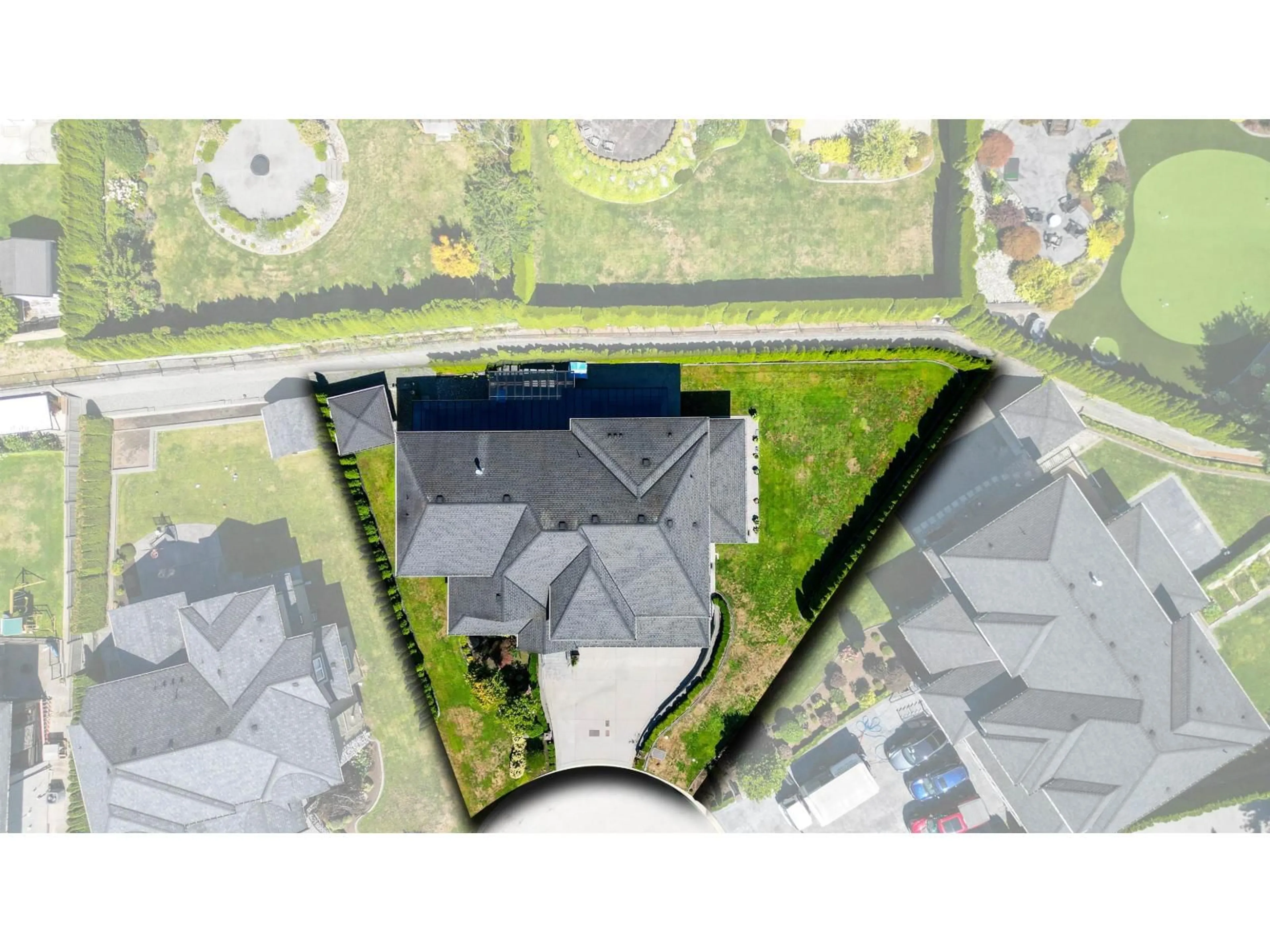 A pic from outside/outdoor area/front of a property/back of a property/a pic from drone, unknown for 16521 58, Surrey British Columbia V3S6P8