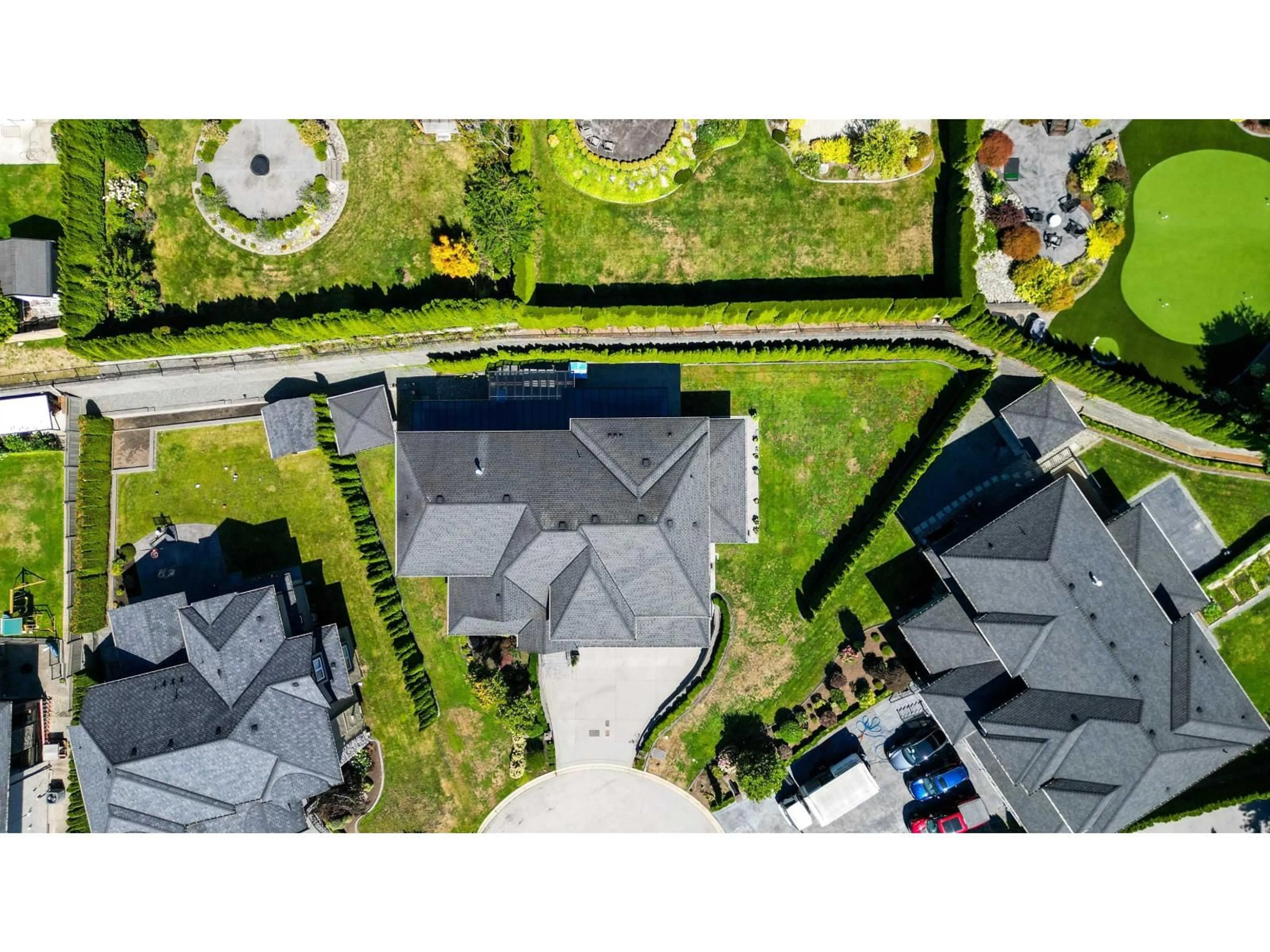 A pic from outside/outdoor area/front of a property/back of a property/a pic from drone, street for 16521 58, Surrey British Columbia V3S6P8