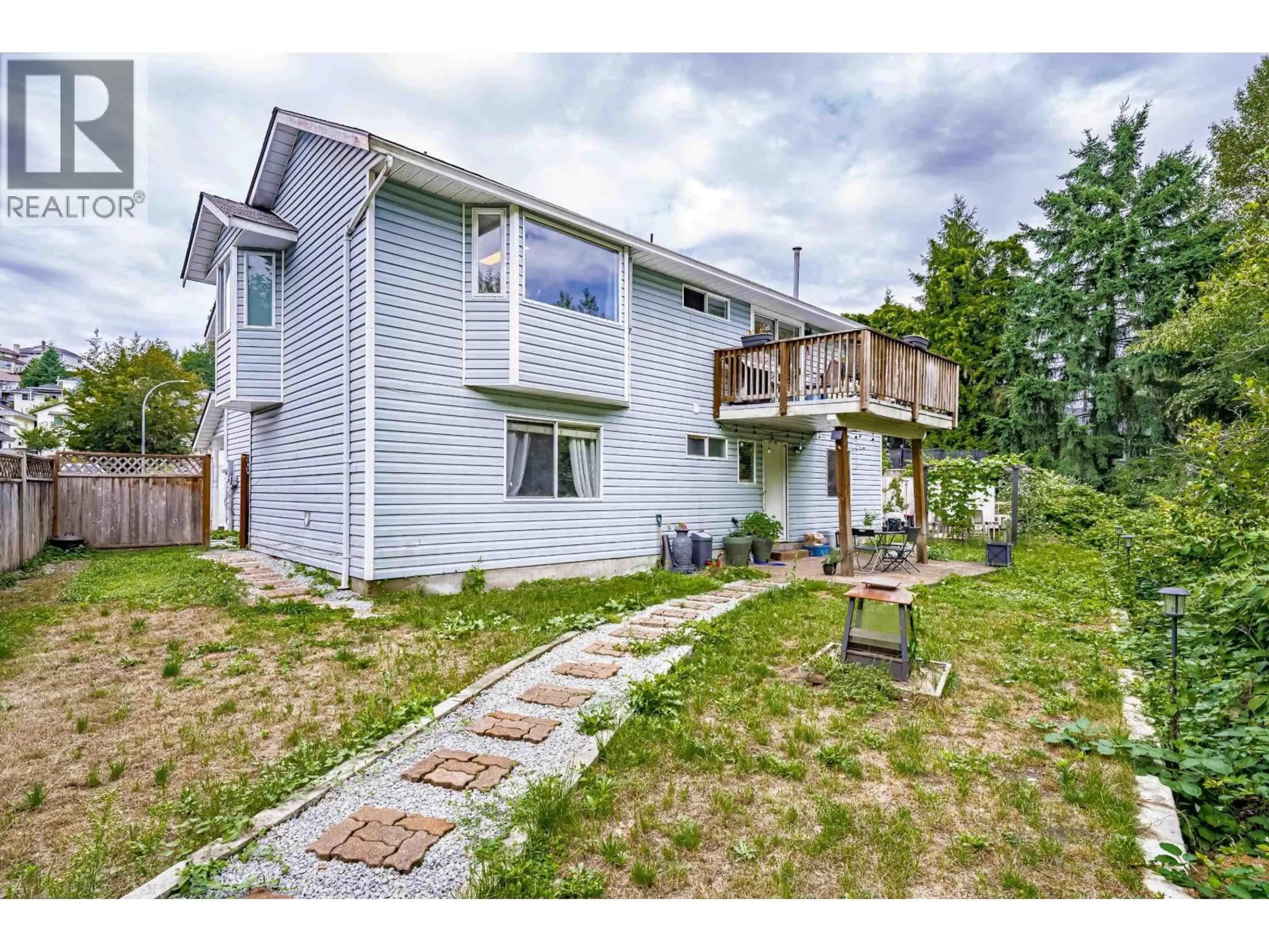 A pic from outside/outdoor area/front of a property/back of a property/a pic from drone, street for 2025 POEL PLACE, Port Coquitlam British Columbia V3C5H9
