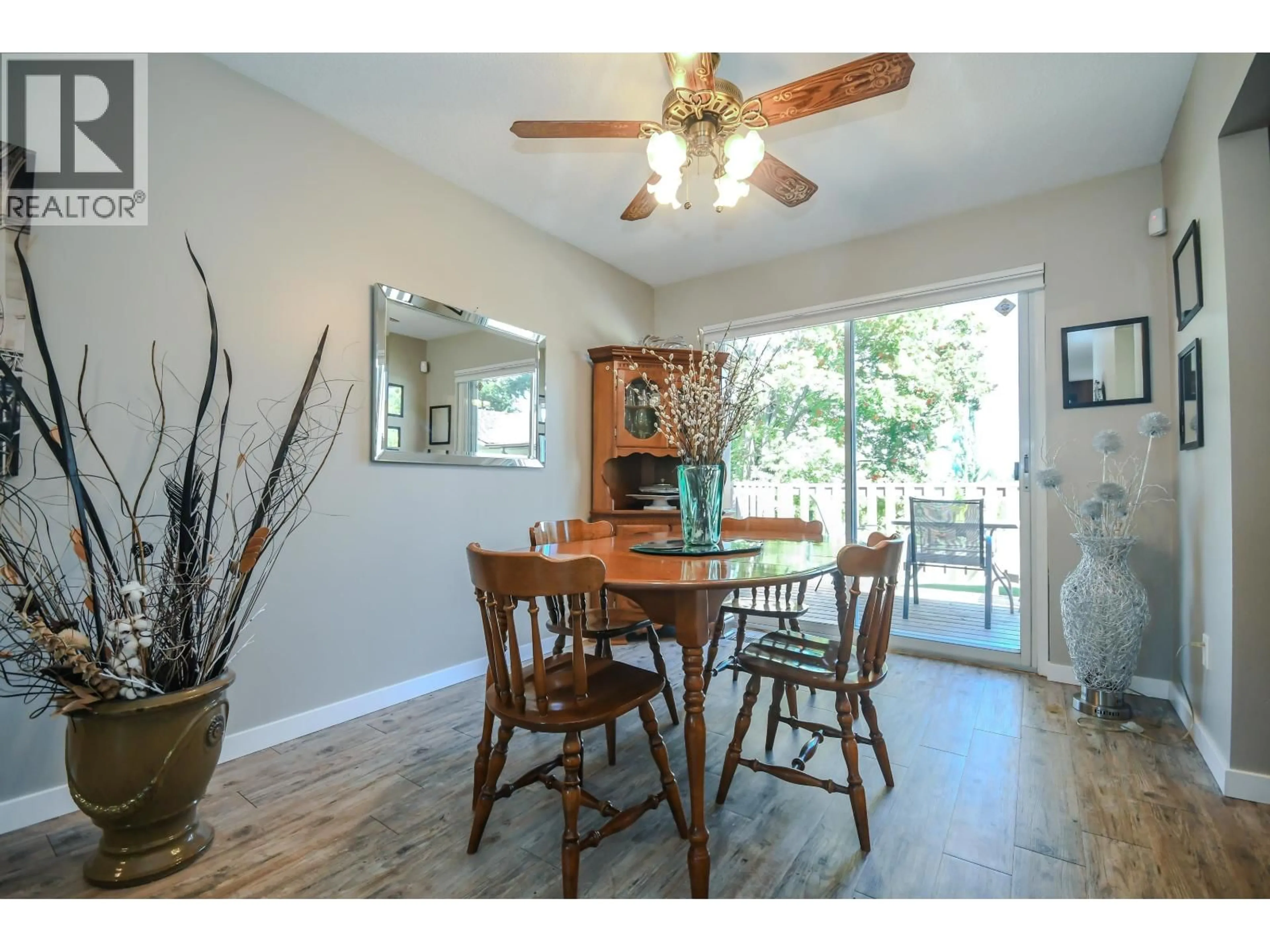 Dining room, wood/laminate floor for 7536 ST KEVIN PLACE, Prince George British Columbia V2N4L3