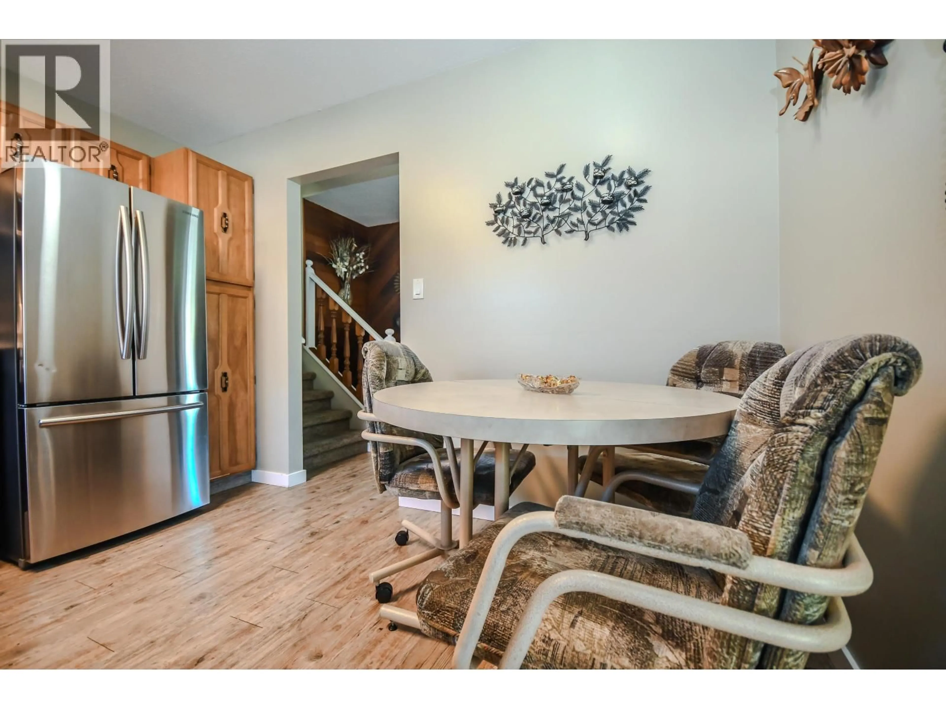Dining room, wood/laminate floor for 7536 ST KEVIN PLACE, Prince George British Columbia V2N4L3
