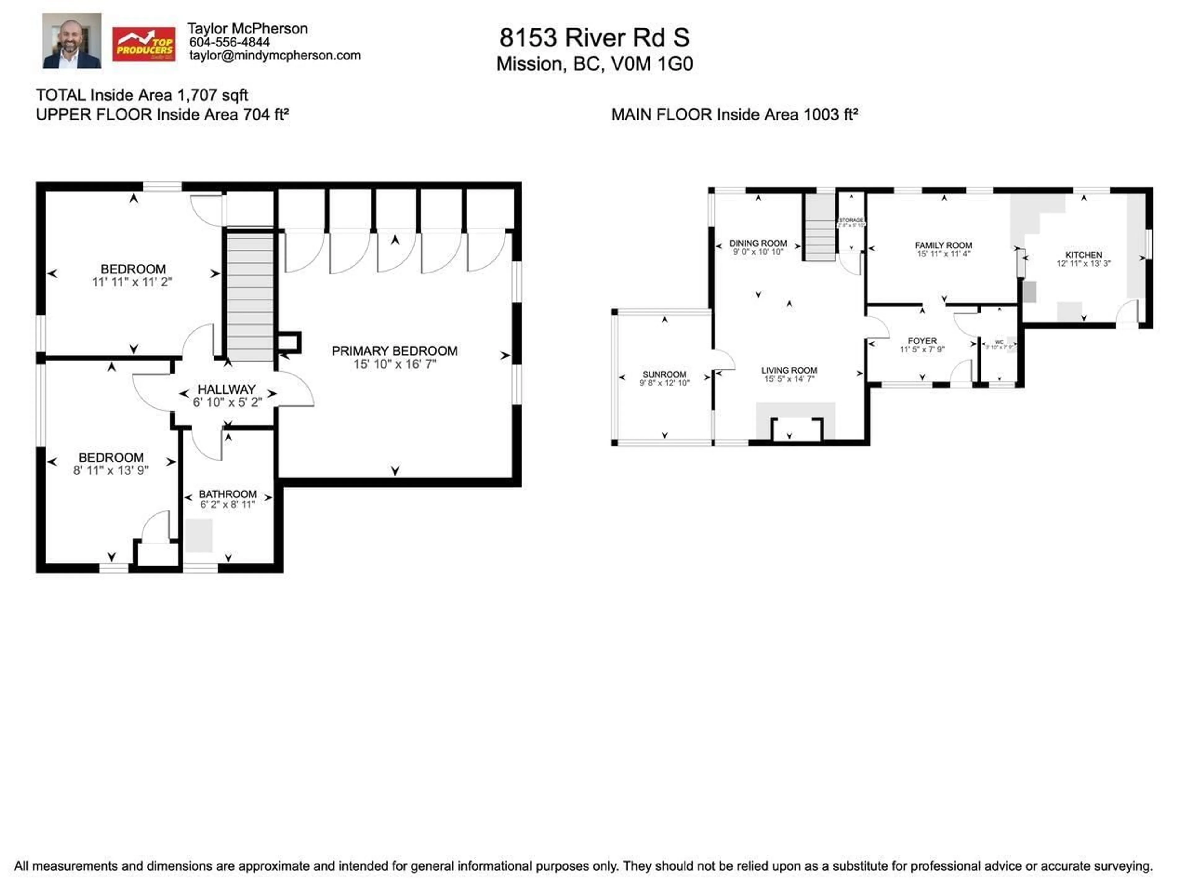 Floor plan for 8153 RIVER SOUTH, Mission British Columbia V0M1H0