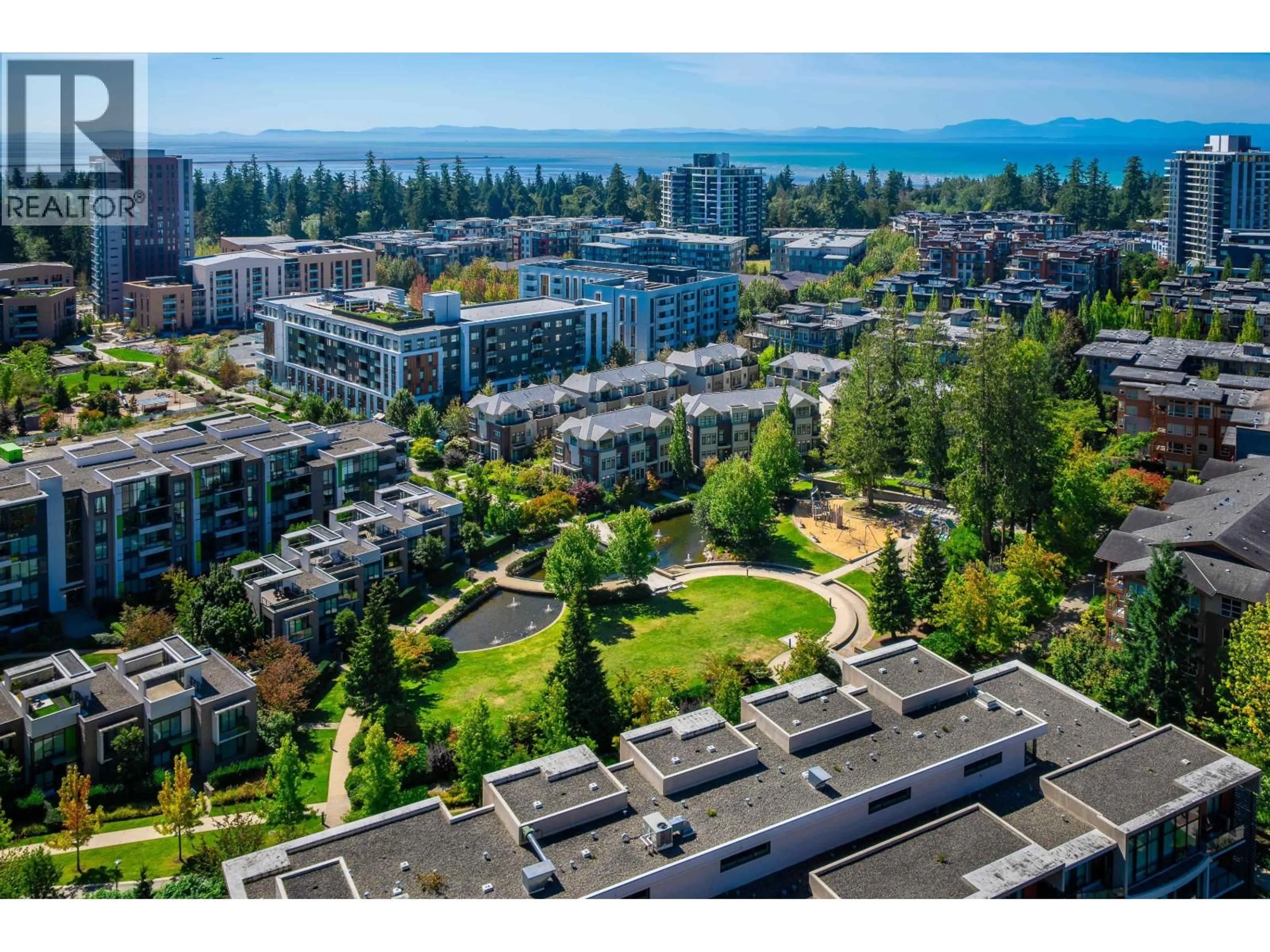 A pic from outside/outdoor area/front of a property/back of a property/a pic from drone, mountain view for 2001 - 5629 BIRNEY AVENUE, Vancouver British Columbia V6S0L5