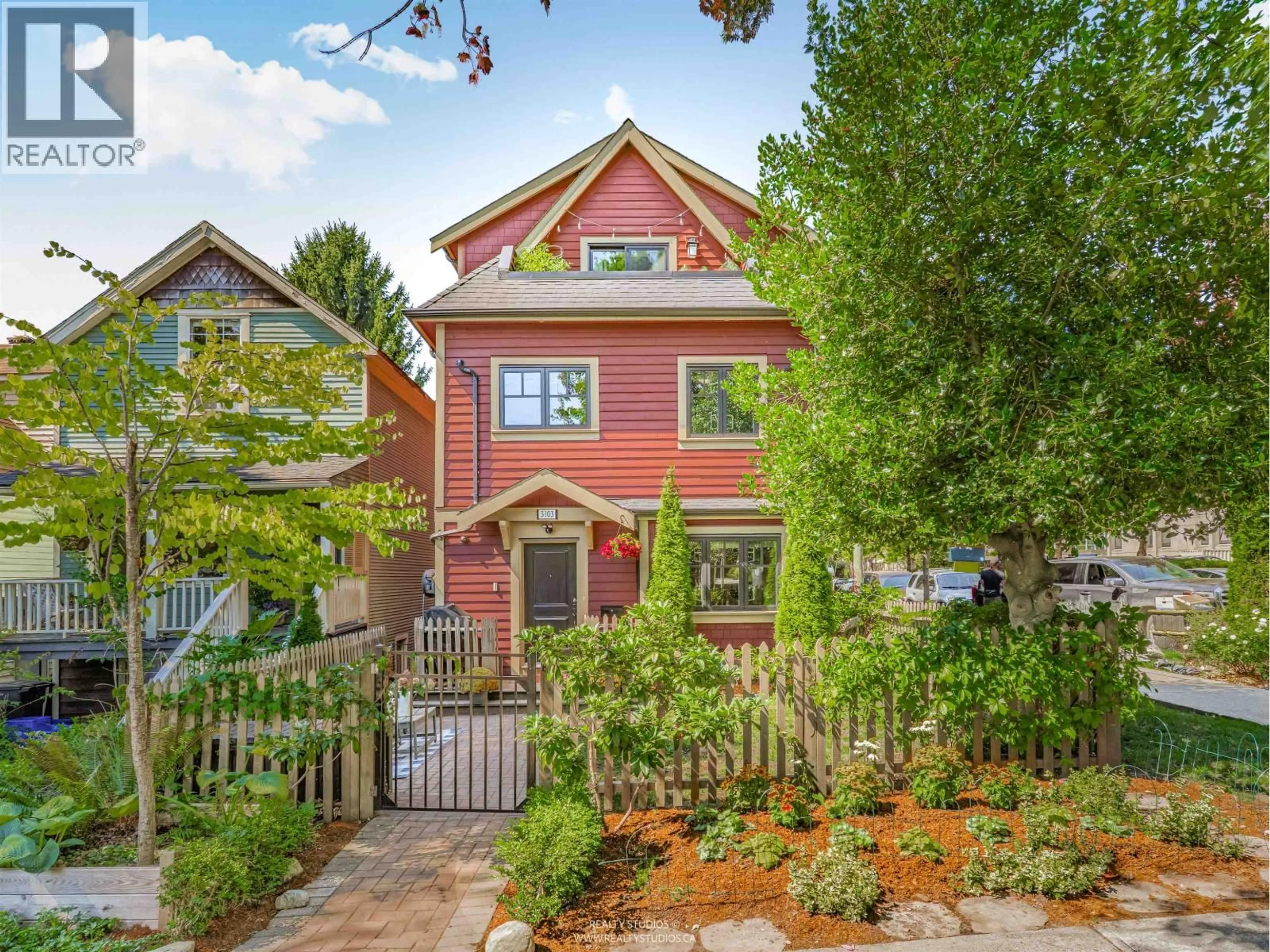 Home with brick exterior material, street for 3103 ST. GEORGE STREET, Vancouver British Columbia V5T3R9