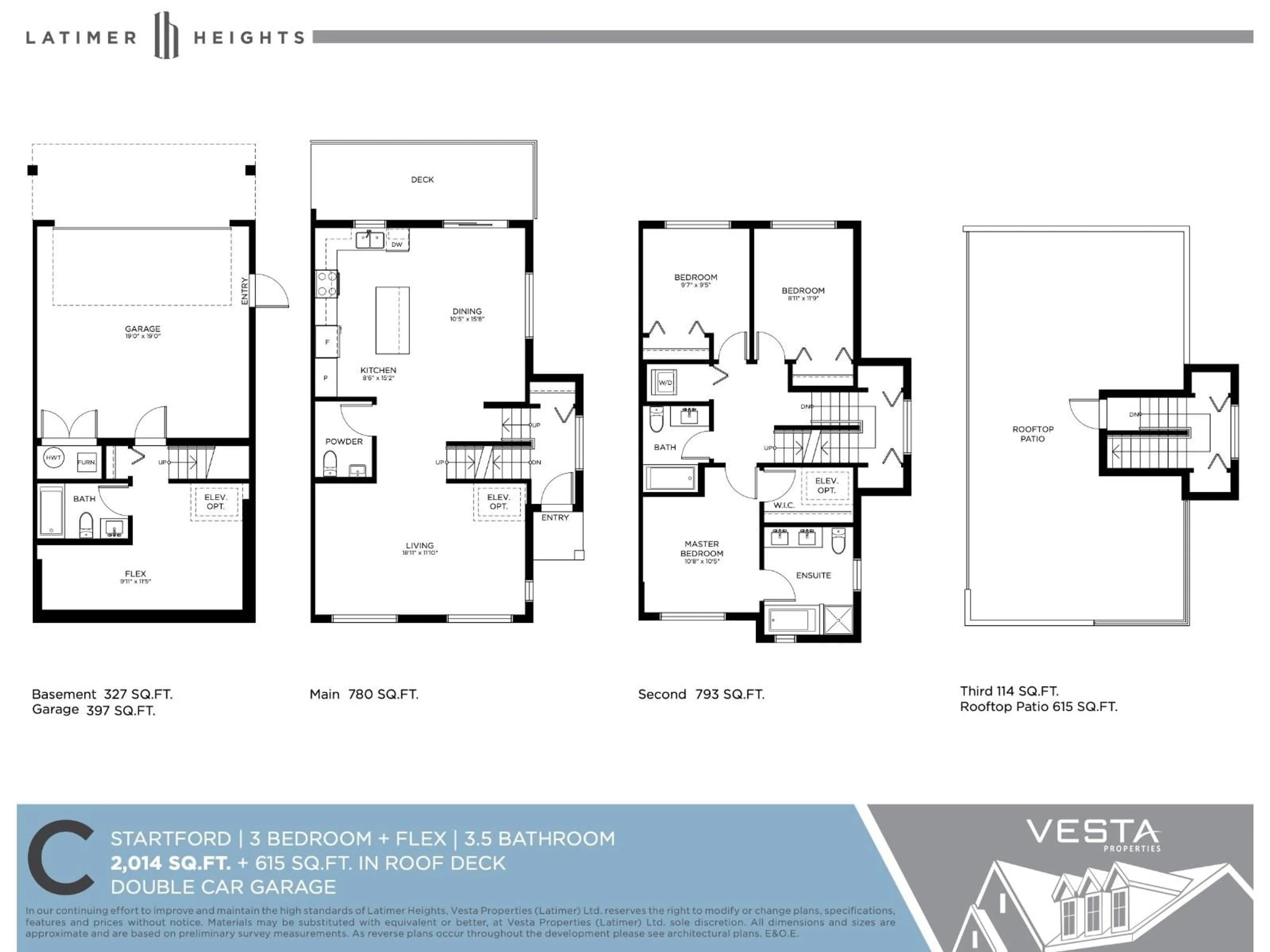 Floor plan for 17 - 20057 82, Langley British Columbia V2Y2A8
