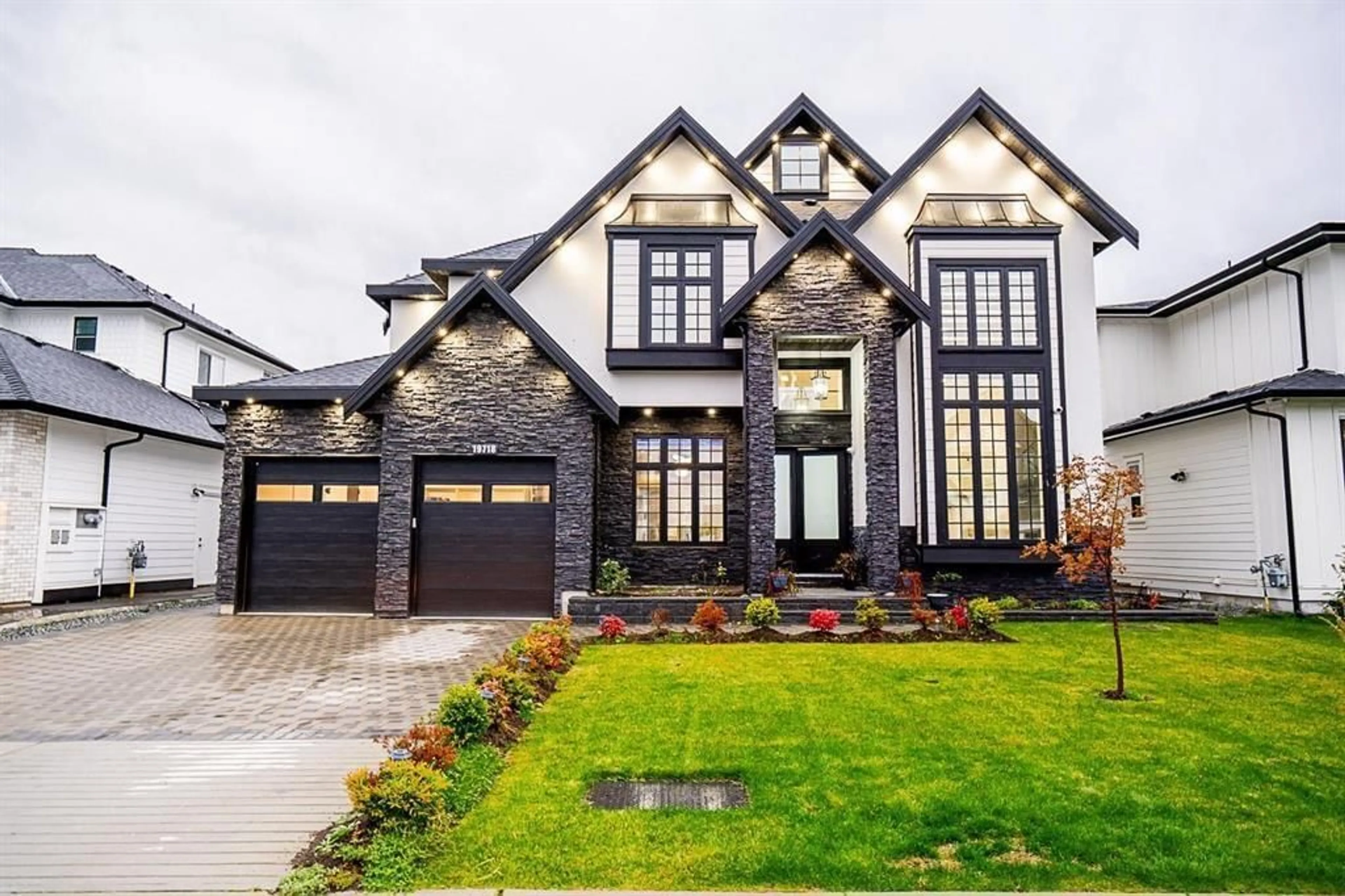 Home with brick exterior material, street for 19718 33, Langley British Columbia V3A0N9