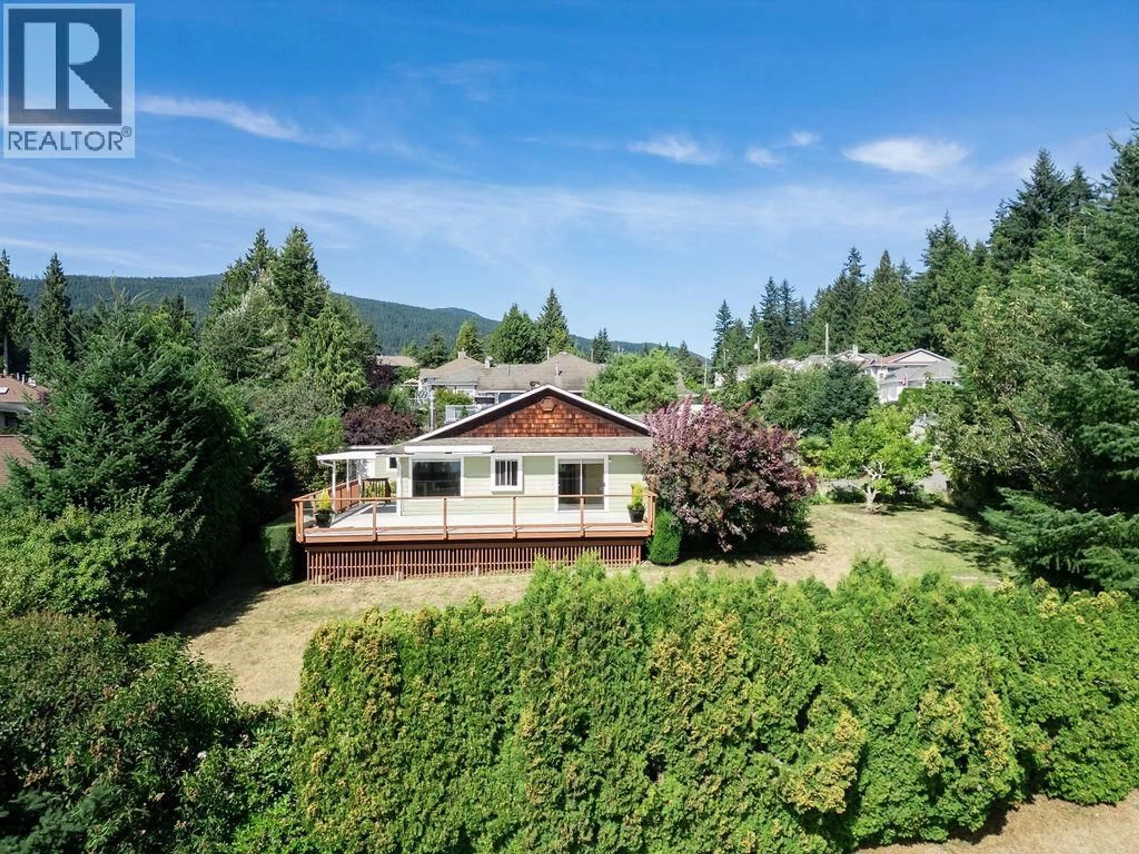 A pic from outside/outdoor area/front of a property/back of a property/a pic from drone, mountain view for 1497 ISLANDVIEW DRIVE, Gibsons British Columbia V0N1V5