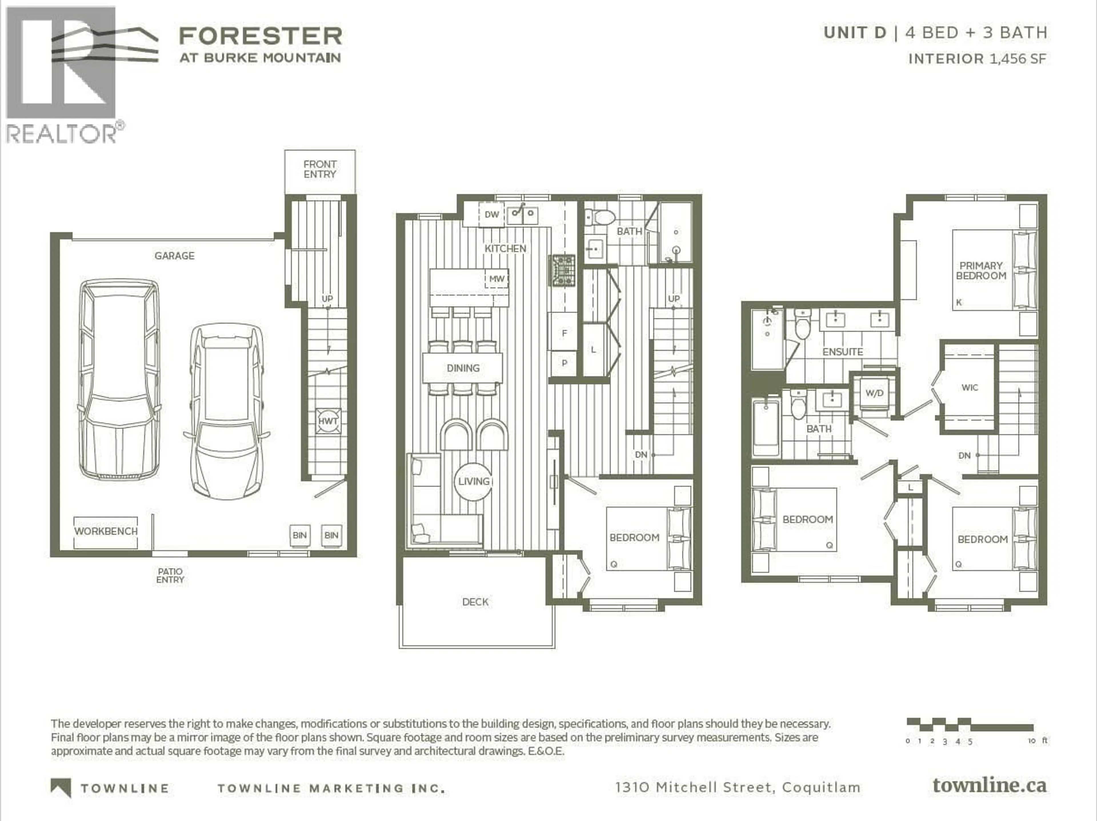 Floor plan for 183 - 1310 MITCHELL STREET, Coquitlam British Columbia V3E0T9