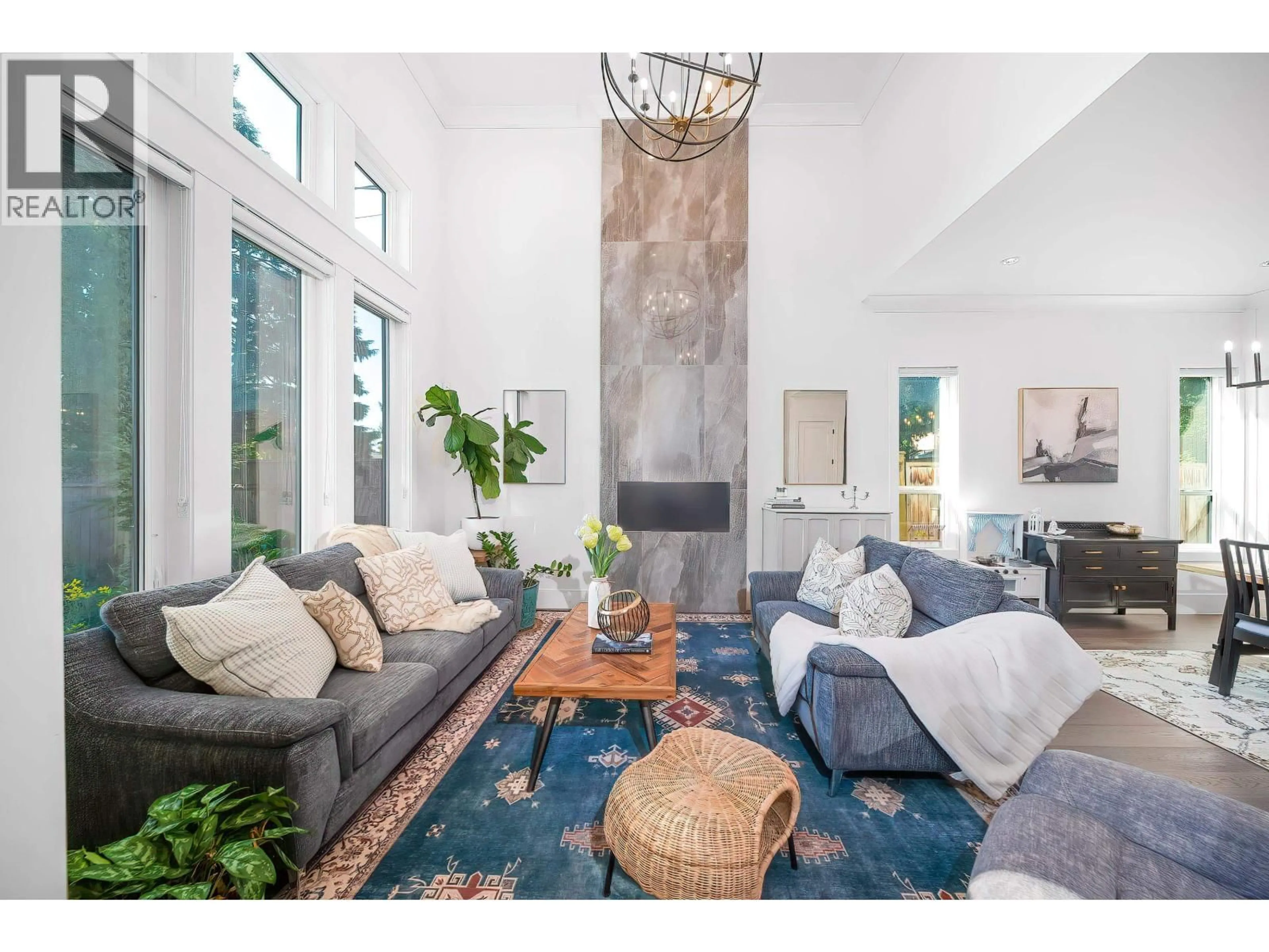 Living room with furniture, unknown for 8631 ODLIN CRESCENT, Richmond British Columbia V6X1G1