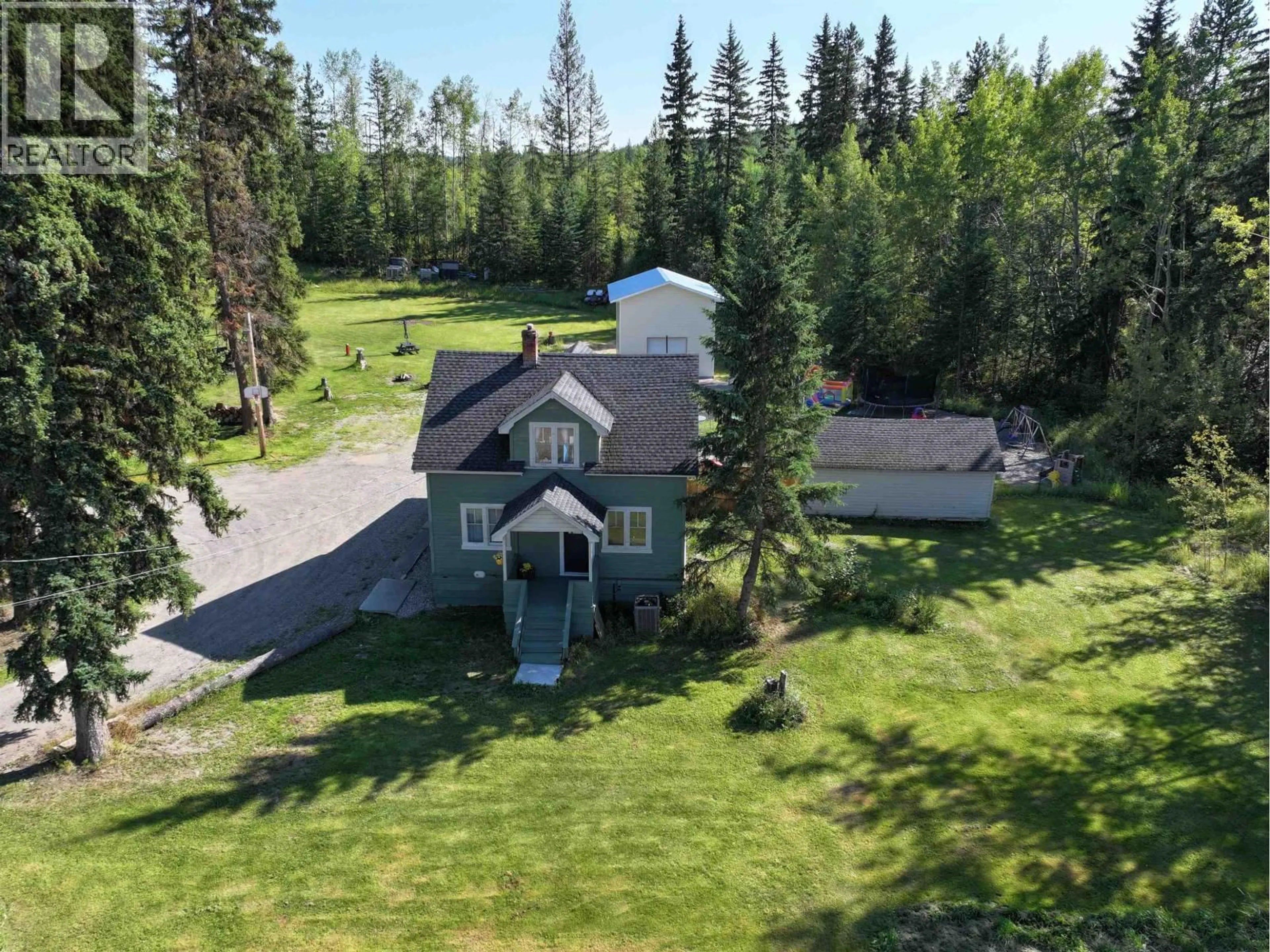 A pic from outside/outdoor area/front of a property/back of a property/a pic from drone, unknown for 2071 BLACKWATER ROAD, Quesnel British Columbia V2J7B4