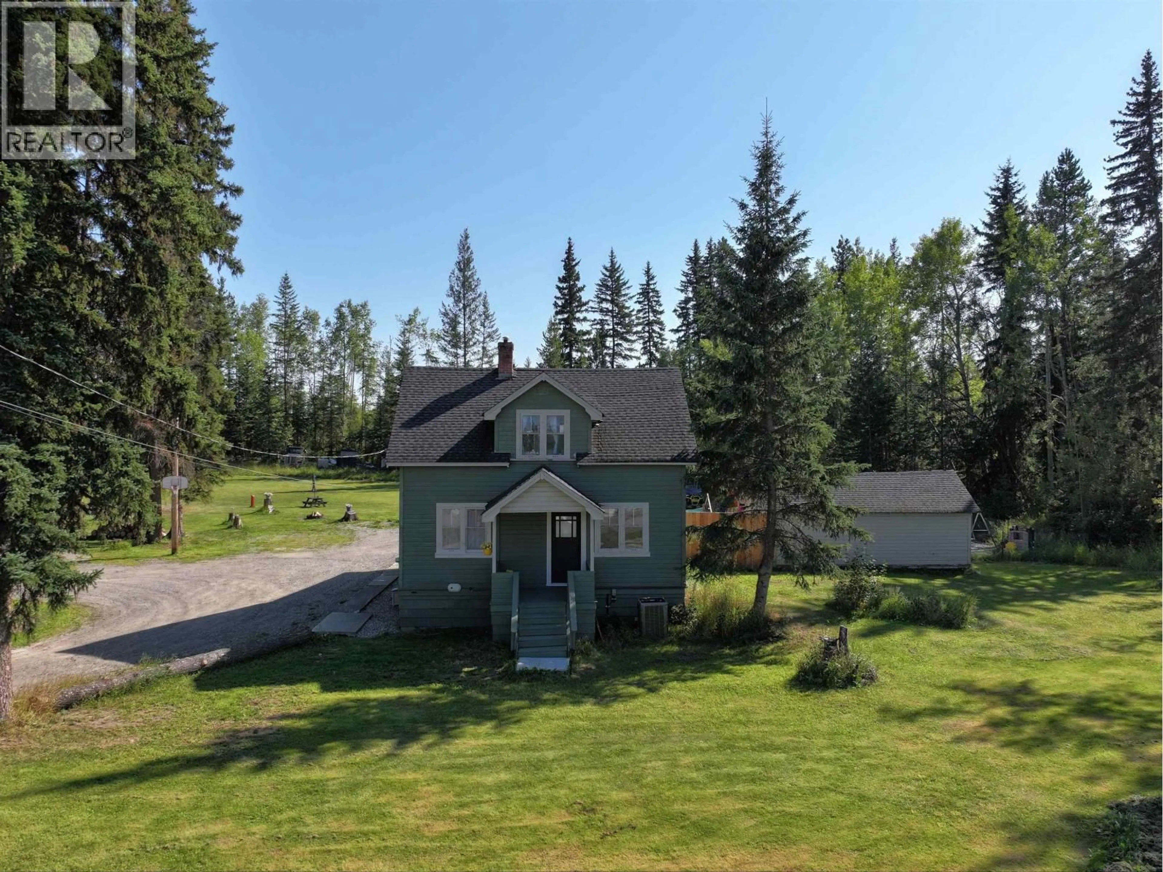 A pic from outside/outdoor area/front of a property/back of a property/a pic from drone, unknown for 2071 BLACKWATER ROAD, Quesnel British Columbia V2J7B4