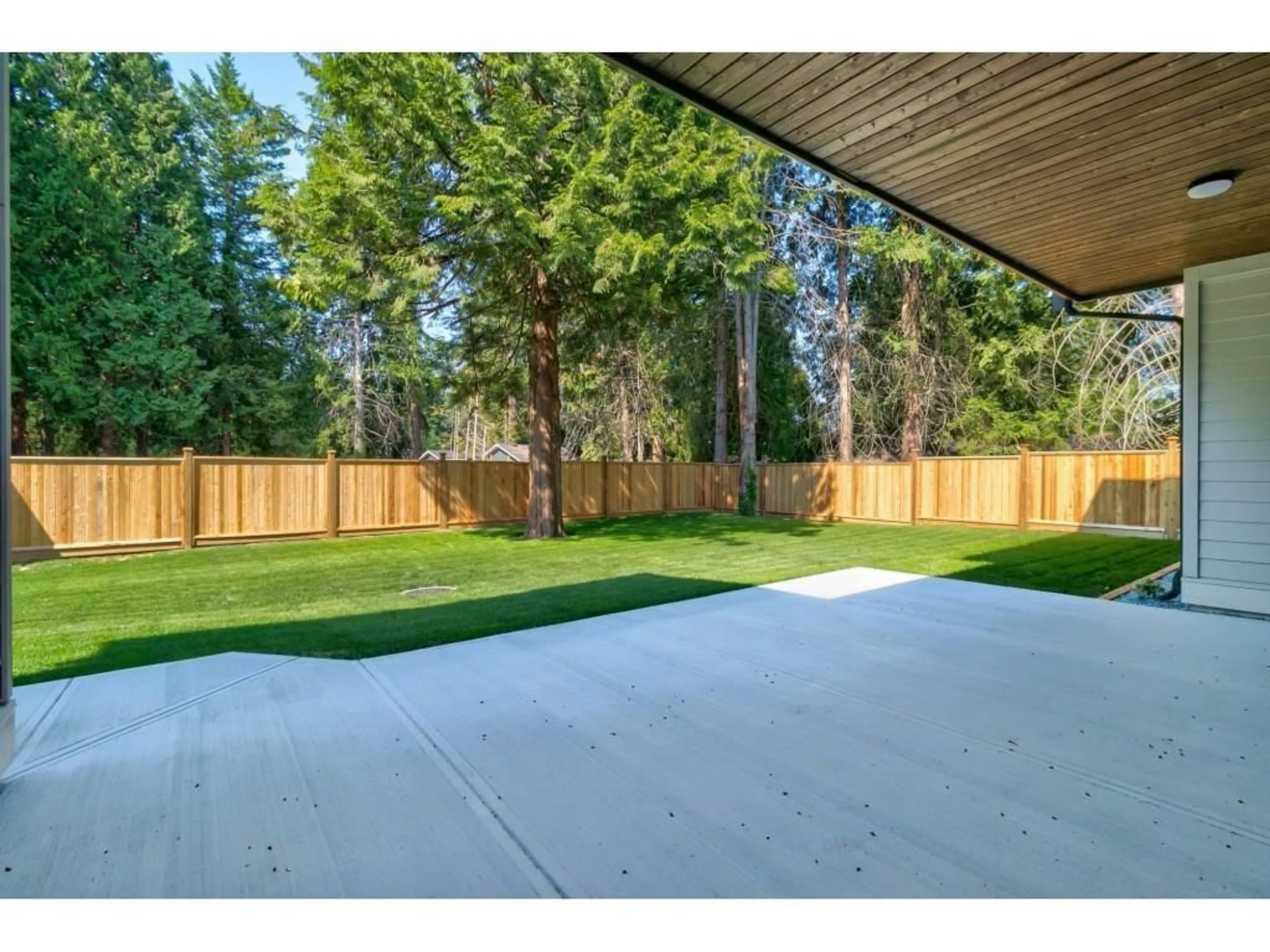 Patio, forest/trees view for 19969 44, Langley British Columbia V3A3E3