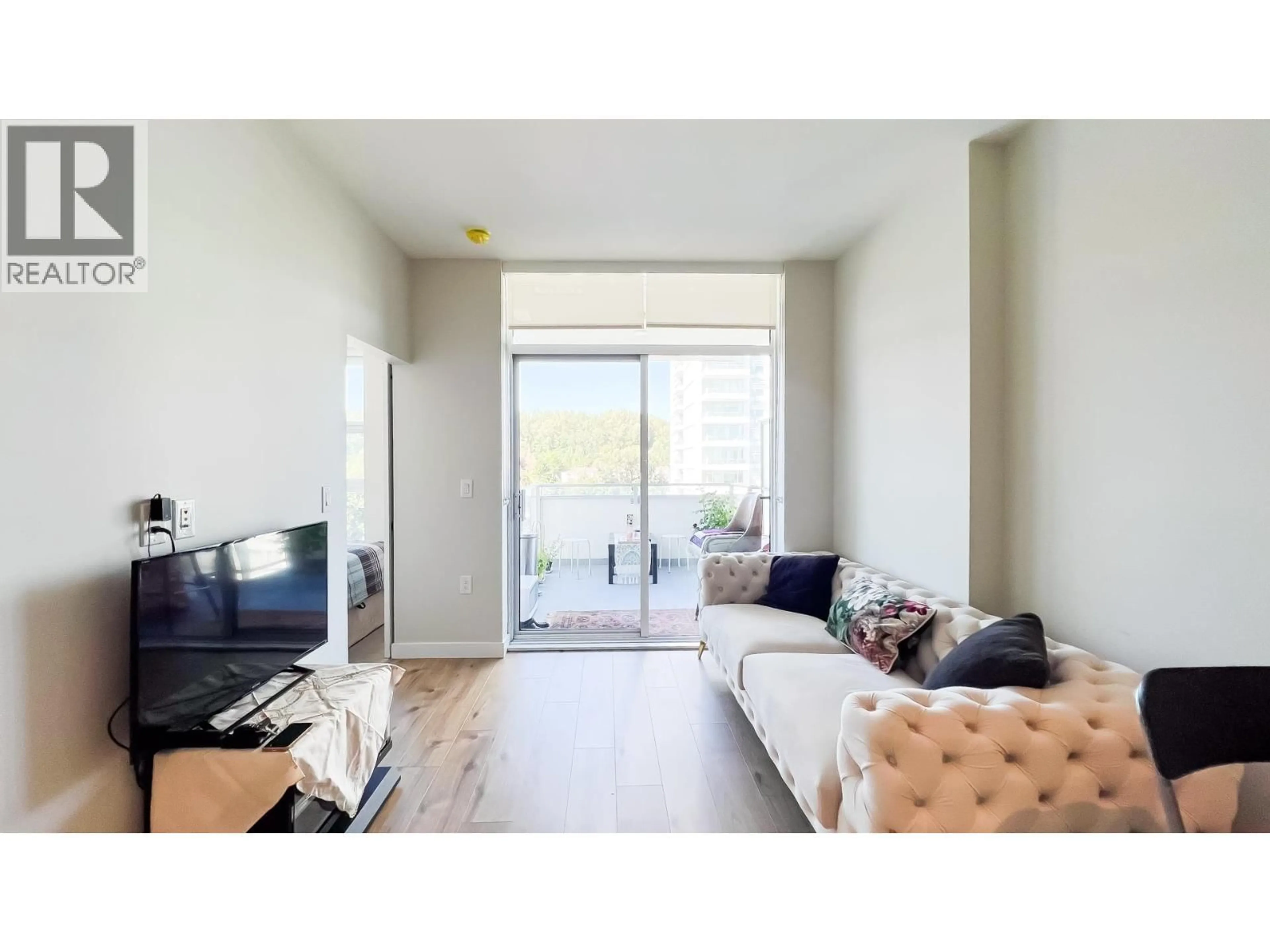 Living room with furniture, unknown for 1405 - 3430 KENT AVENUE, Vancouver British Columbia V5S0G7