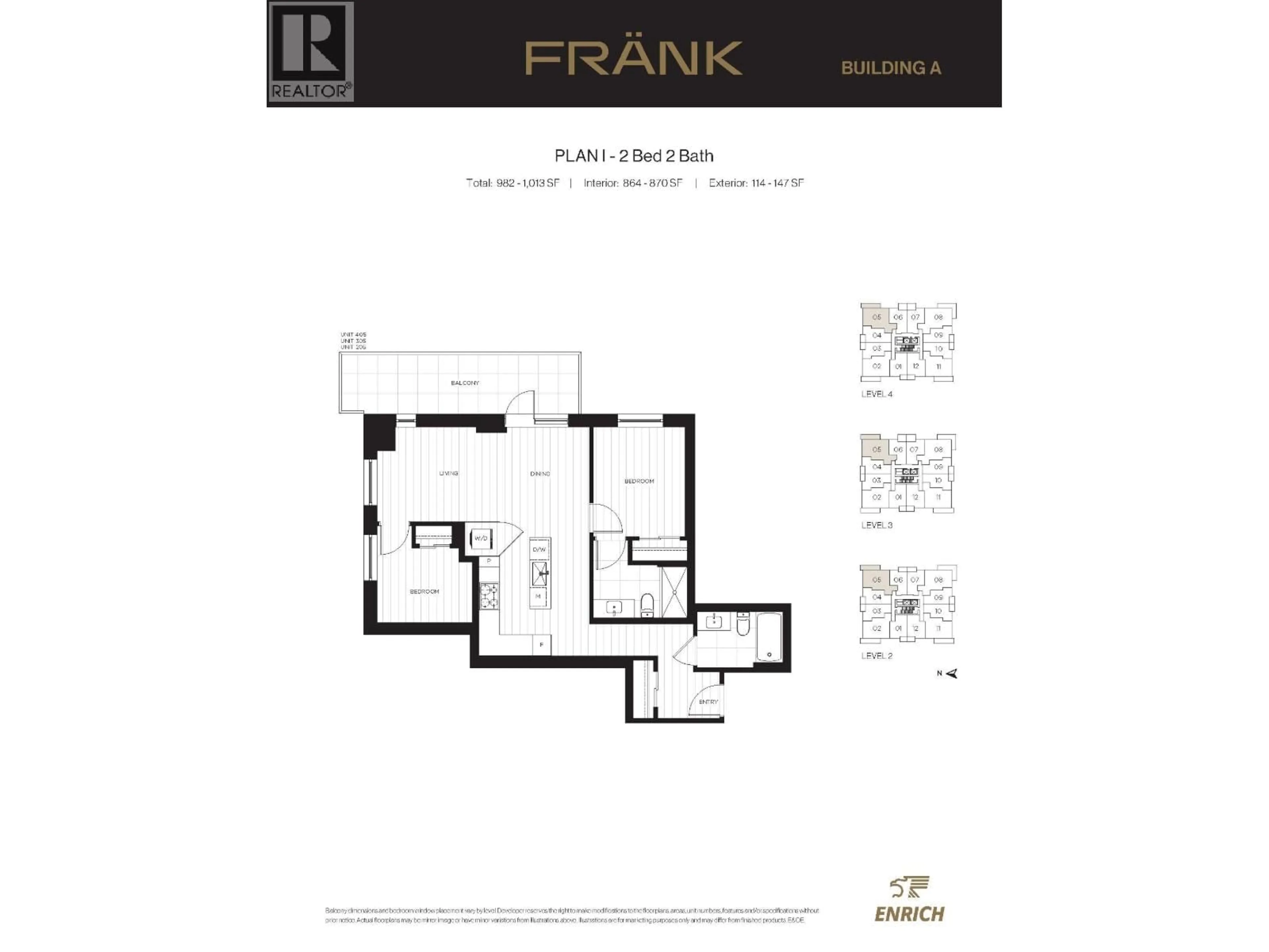 Floor plan for 305 - 1010 64TH AVENUE, Vancouver British Columbia V6P2M3