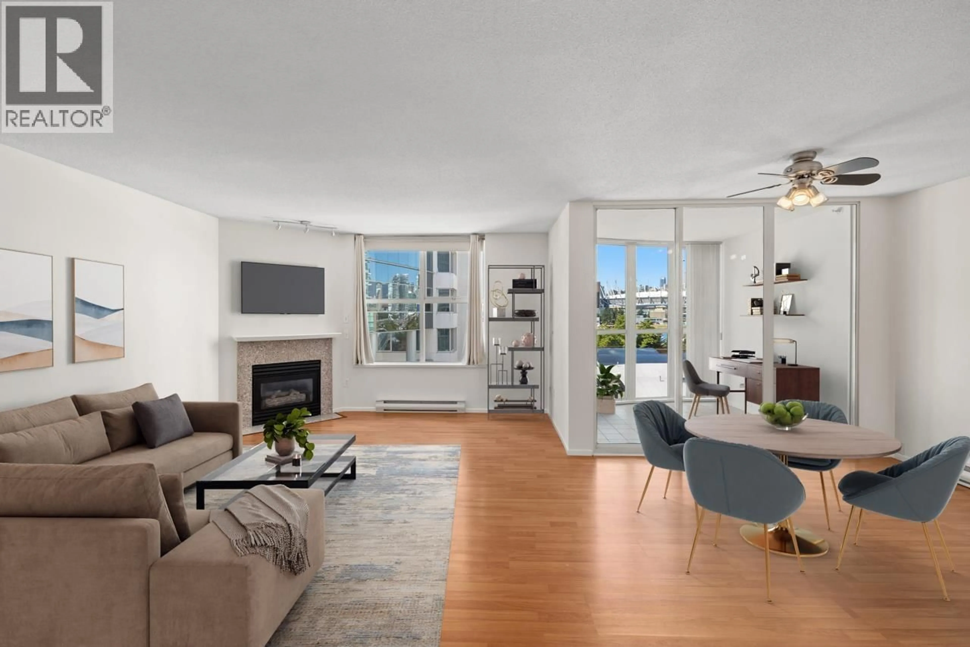Living room with furniture, unknown for 606 - 1255 MAIN STREET, Vancouver British Columbia V6A4G5